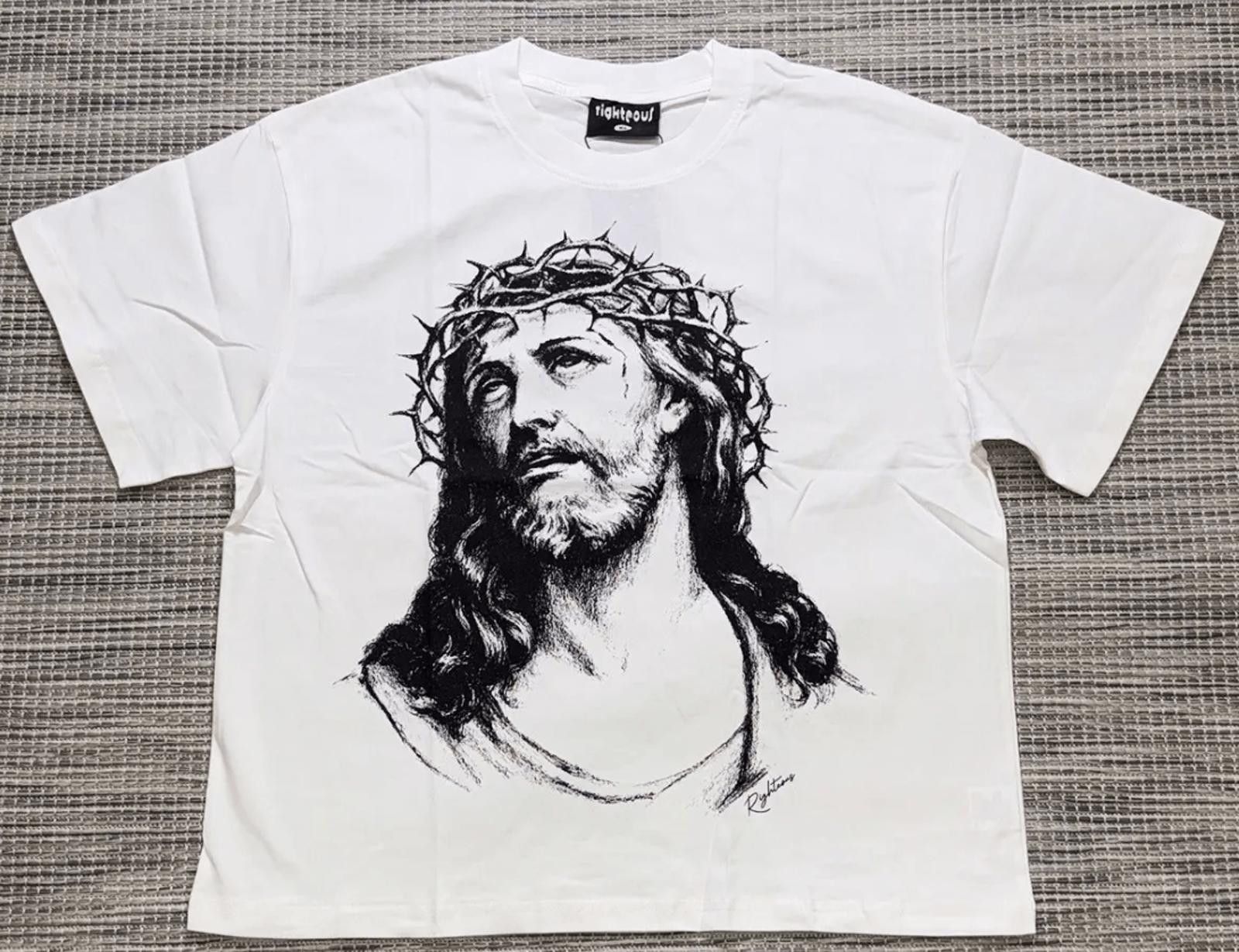 Other We Are Righteous Jesus Saved Me Tee Size US XL / EU 56 / 4 - 1 Thumbnail
