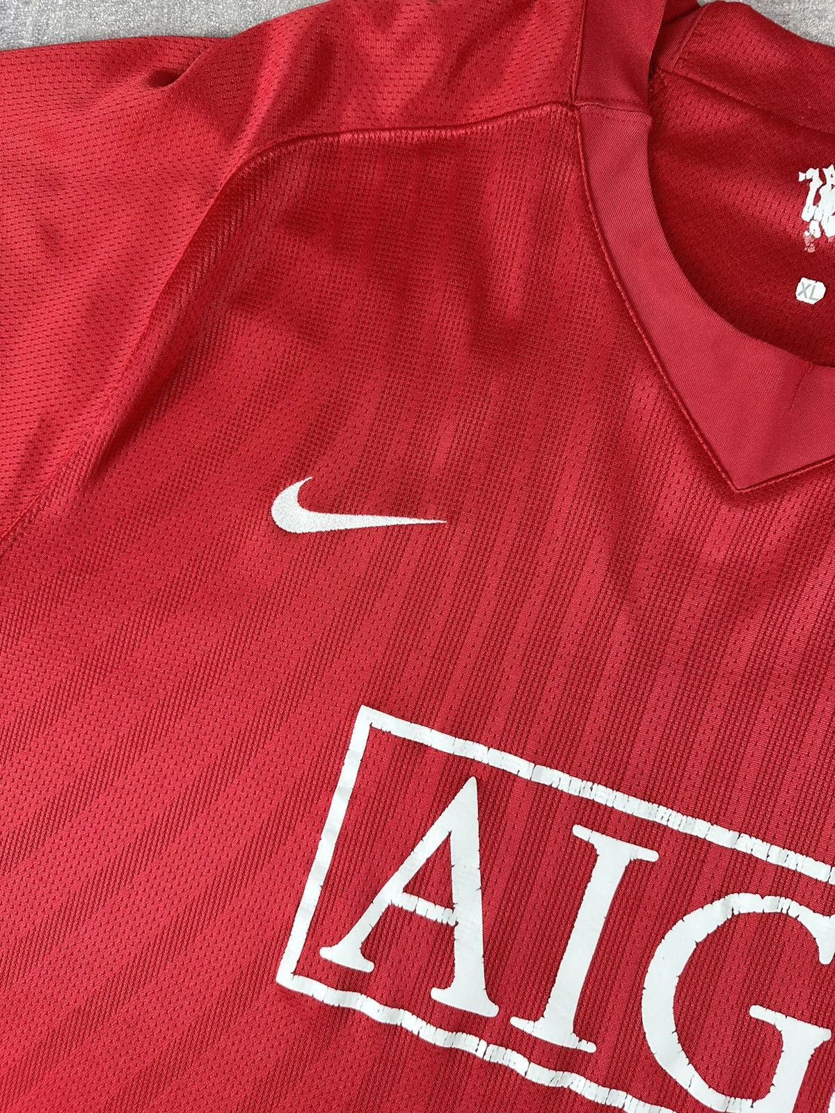 Nike Nike Manchester United 2007/09 Home Soccer Football Jersey Size US XXL / EU 58 / 5 - 10 Thumbnail