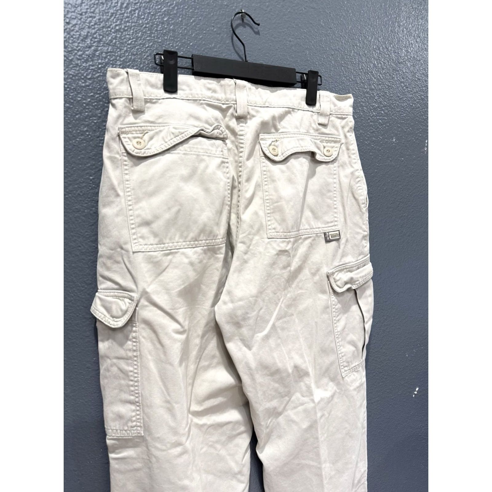 Vintage VINTAGE Levi’s Silver Tab Khaki Cotton Cargo 90’s Pants Size 34 Men’s Size US 34 / EU 50 - 2 Thumbnail