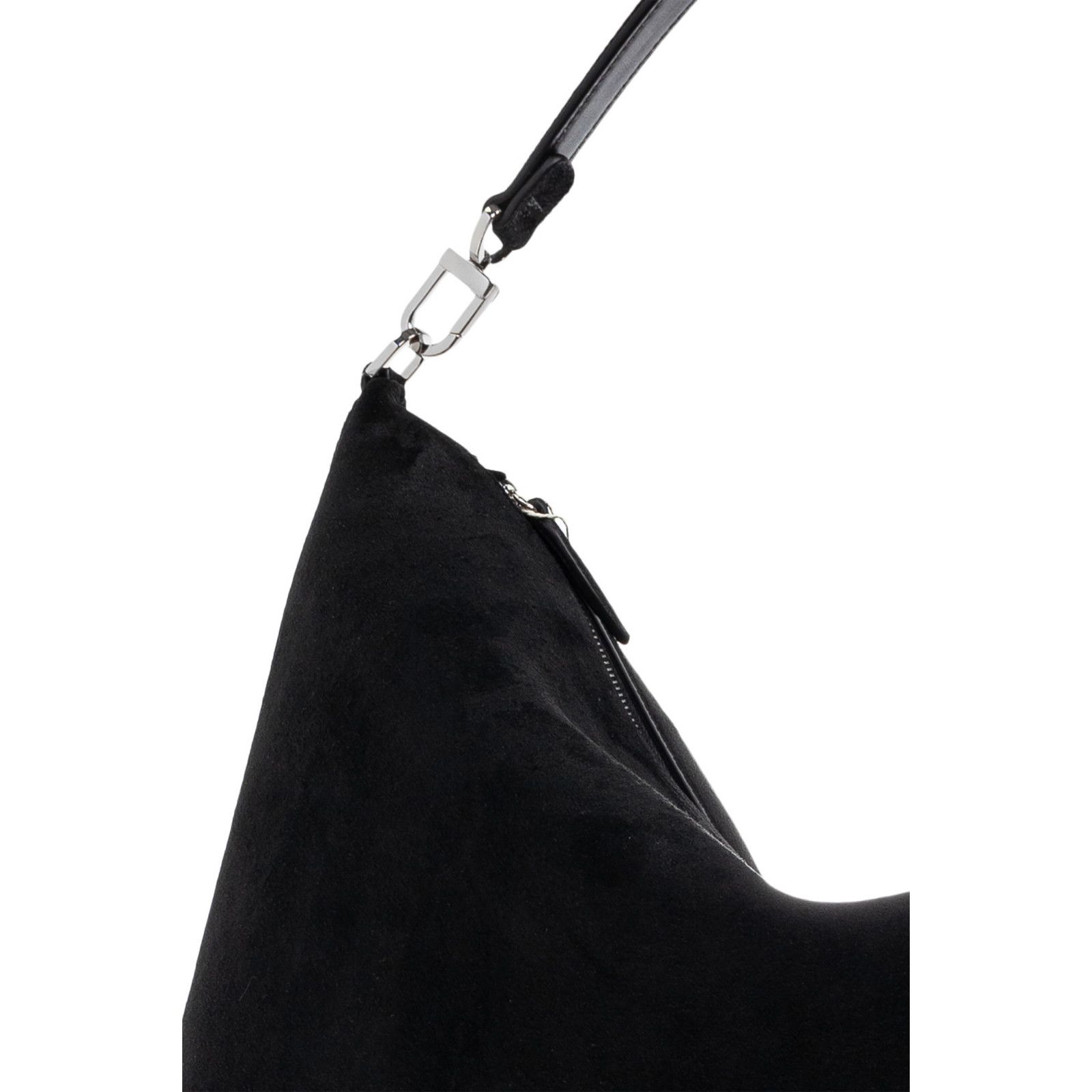 Toteme TOTEME Bevel Black Suede Shoulder Bag New & Authentic Size ONE SIZE - 5 Thumbnail