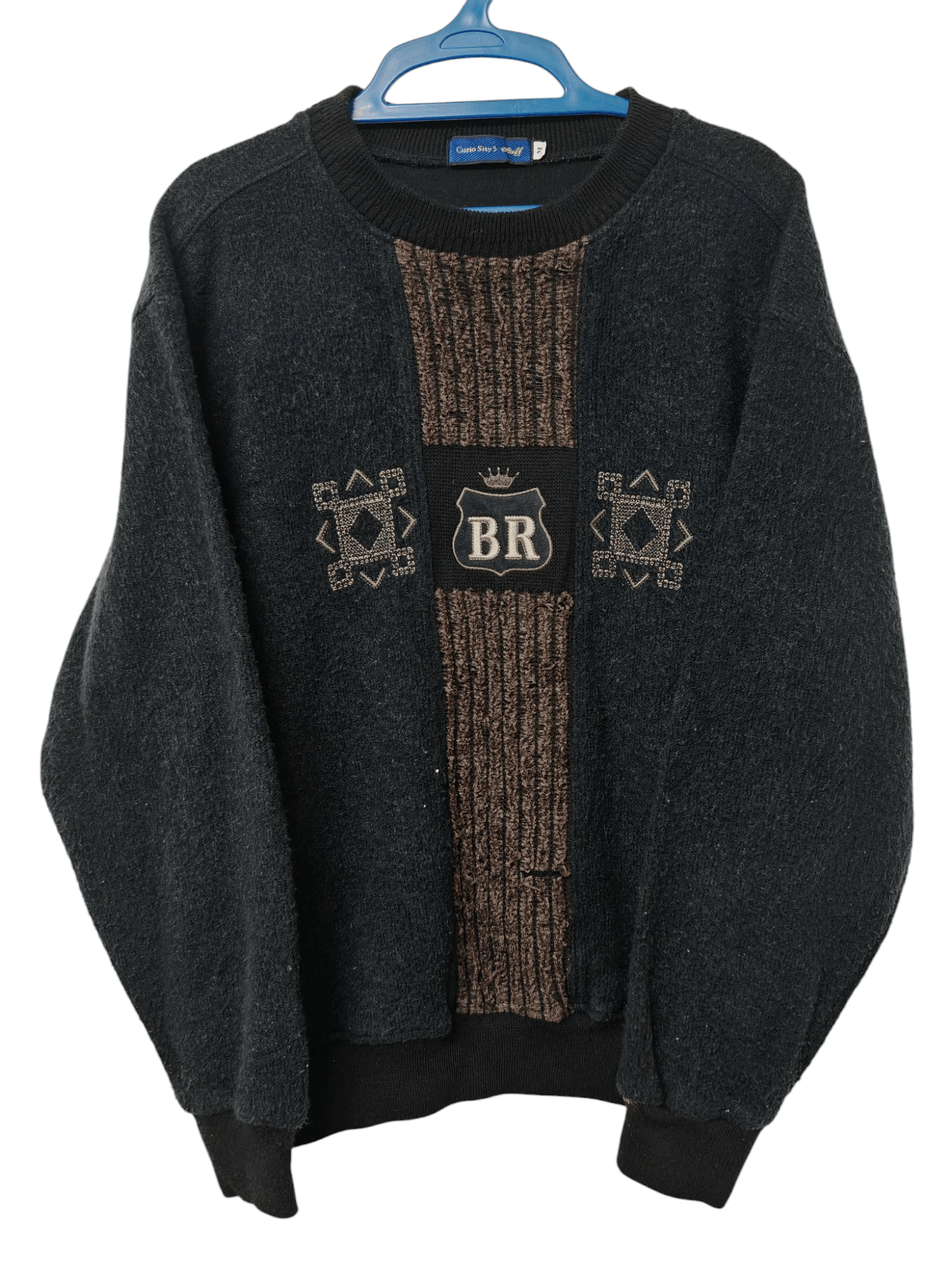 Japanese Brand BR Big Logo Sweatshirt Size US M / EU 48-50 / 2 - 1 Thumbnail