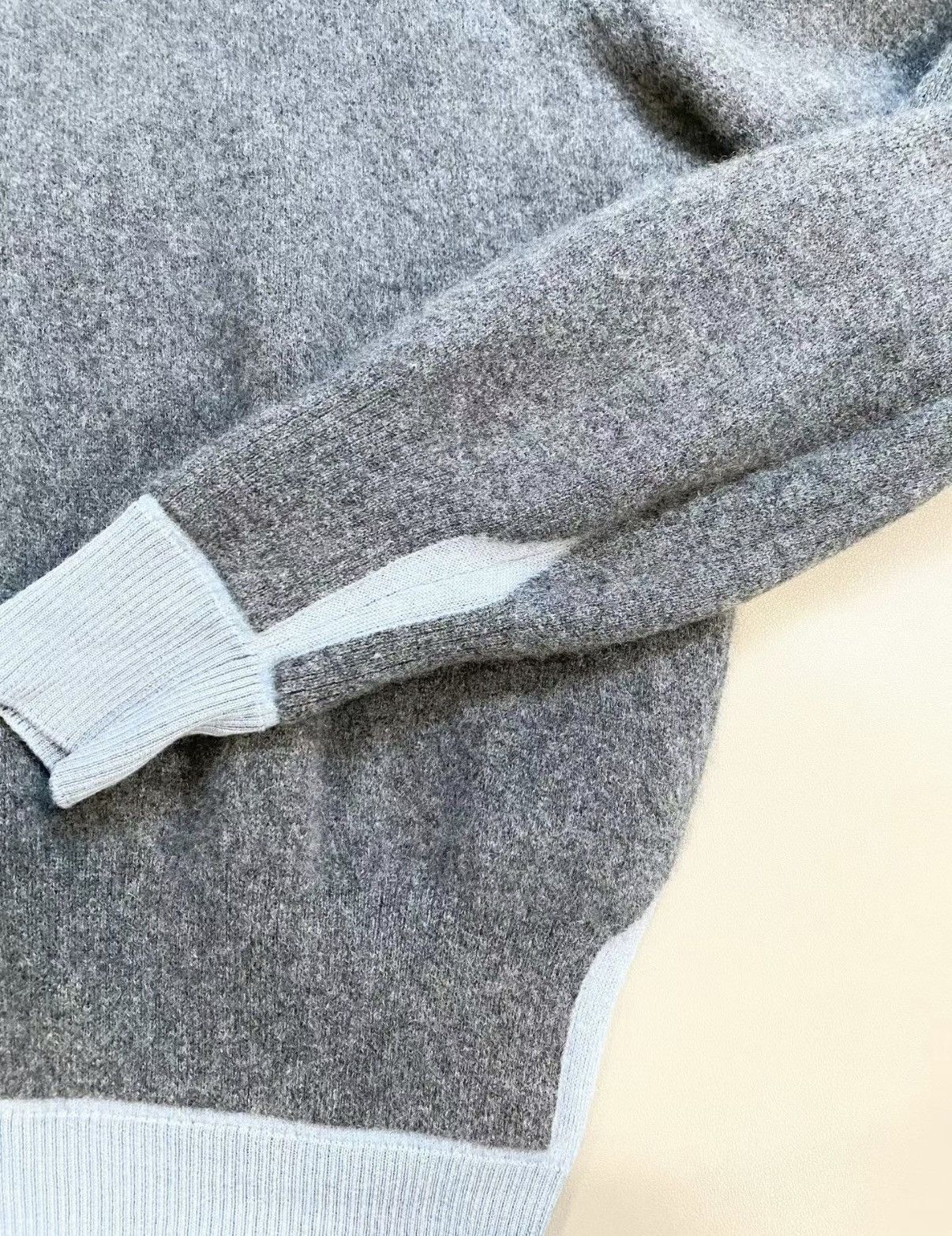 Miu Miu Miu Miu 25SS Block Fake Two-Piece Polo Collar Sweater J33 Size XS / US 0-2 / IT 36-38 - 5 Thumbnail