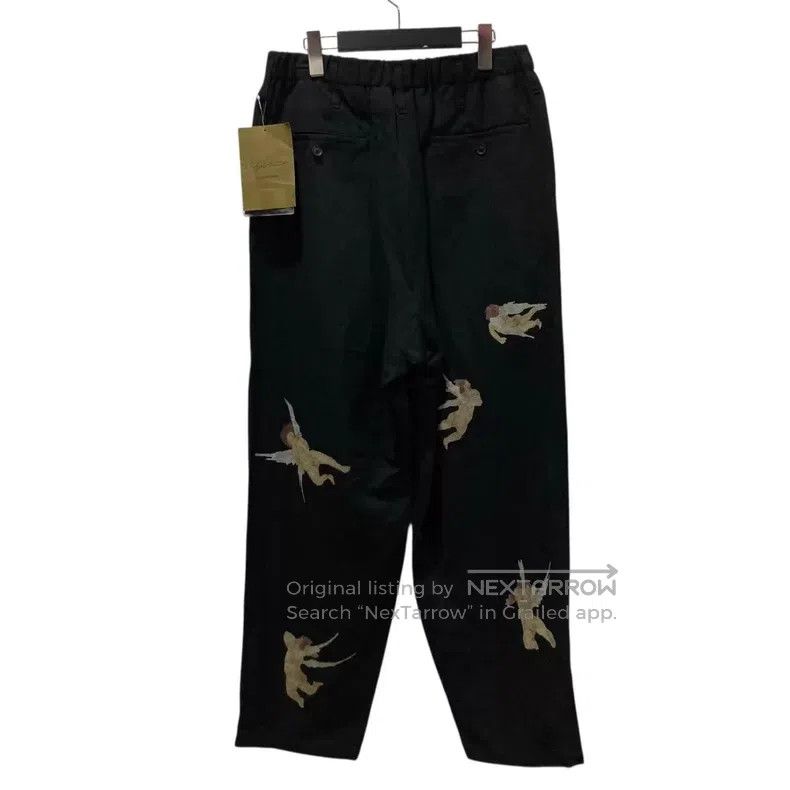 Yohji Yamamoto Yohji Yamamoto size 2 24-inch angel print pants Size US 28 / EU 44 - 2 Thumbnail
