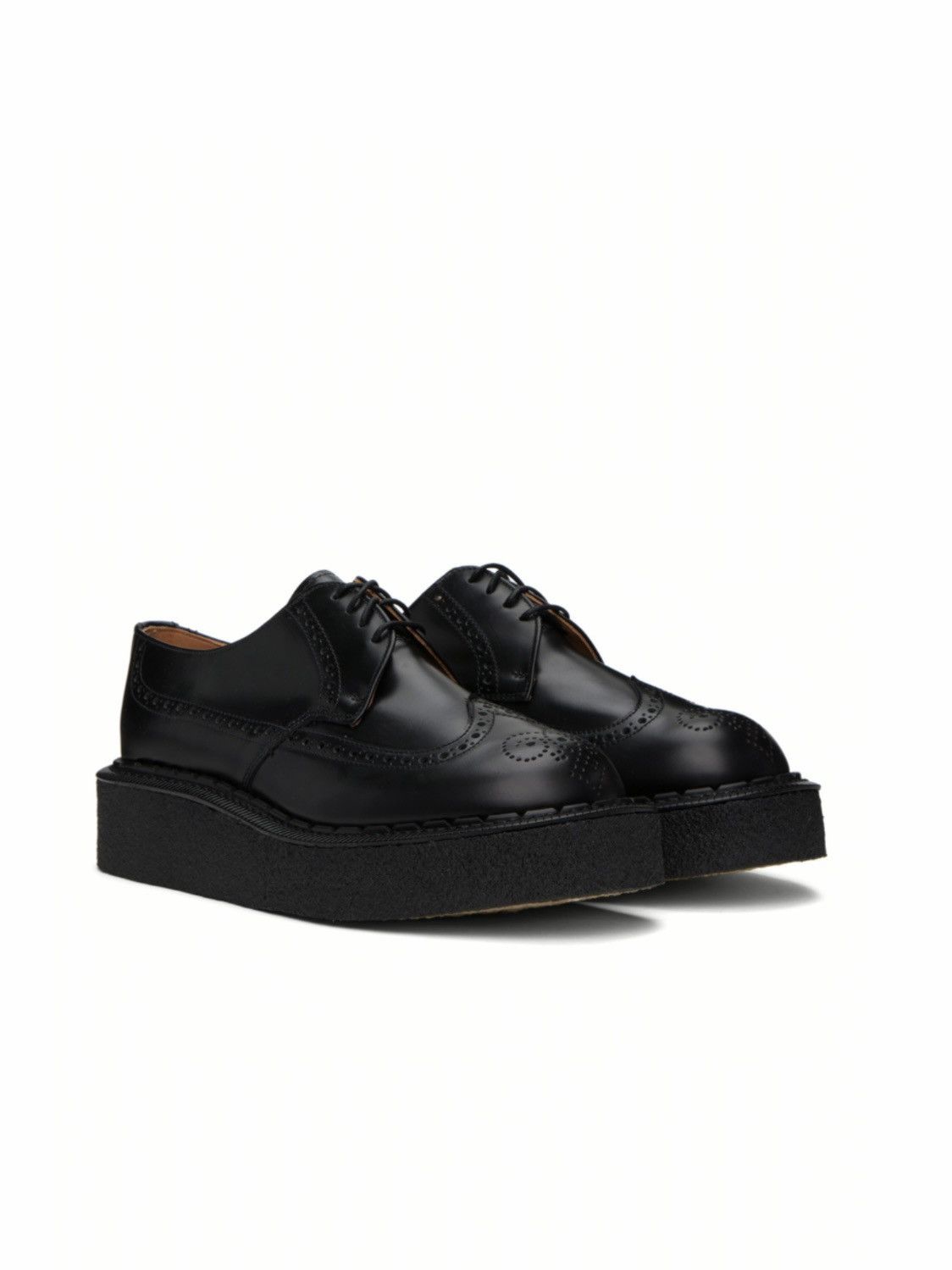 image of Comme Des Garcons x George Cox Creepers, Retail Shoes in Black, Men's (Size 11)