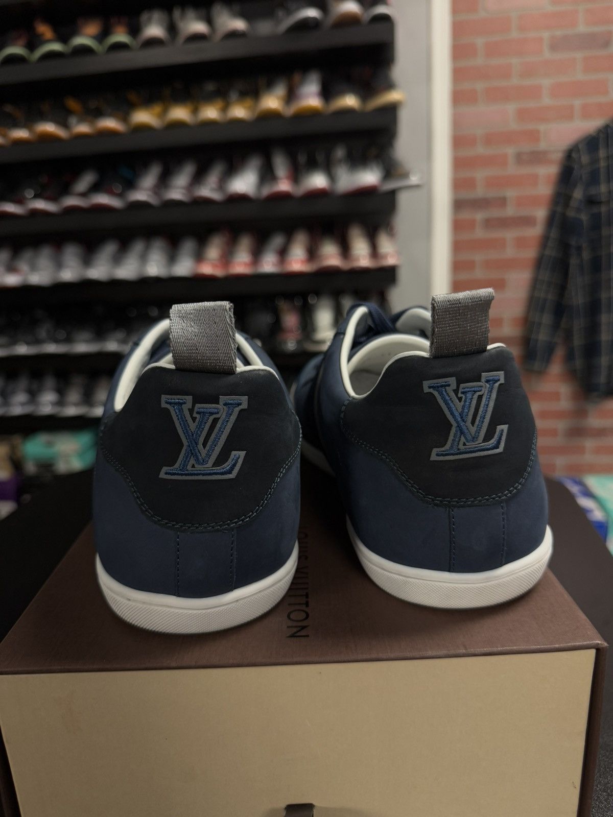 Louis Vuitton Louis Vuitton Blue Lowtop Sneaker Size 10UK/11US Size US 11 / EU 44 - 5 Thumbnail