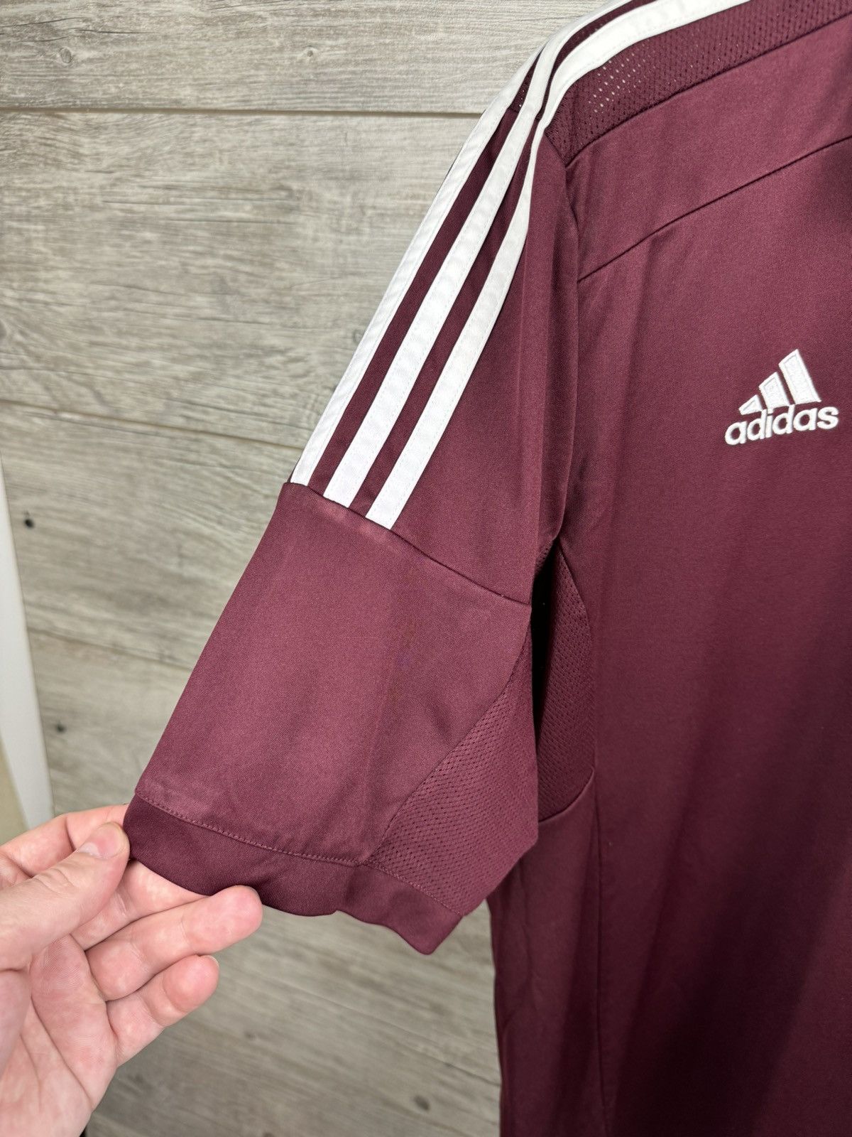 Adidas Adidas HEART OF MIDLOTHIAN 2014 2015 SHIRT SOCCER JERSEY Size US XL / EU 56 / 4 - 9 Thumbnail