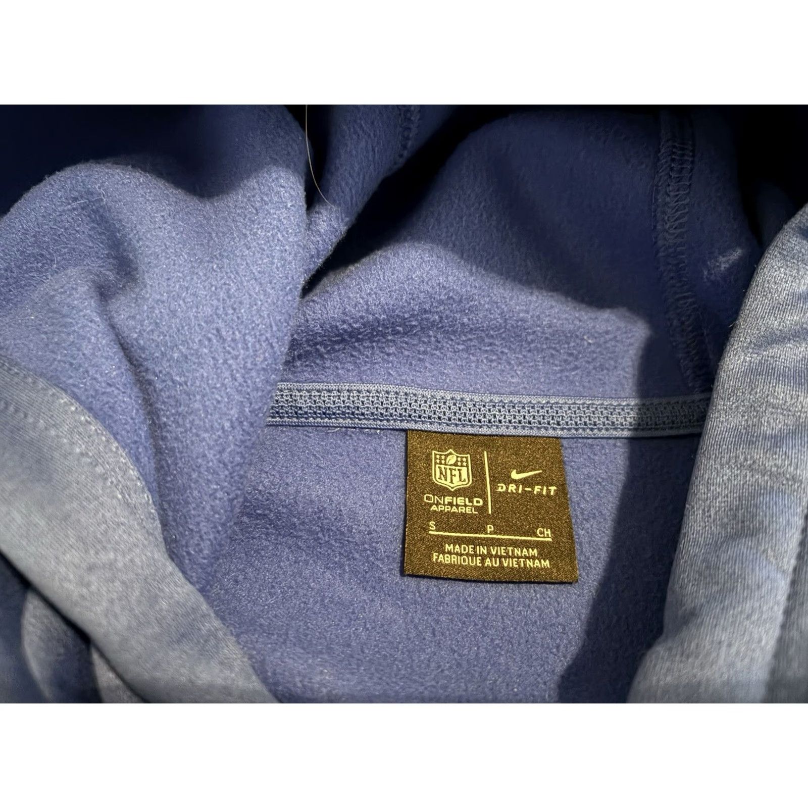 Nike Nike Los Angeles Rams Blue Pullover Hoodie Sweatshirt NFL Dri-Fit Small Size US S / EU 44-46 / 1 - 2 Thumbnail