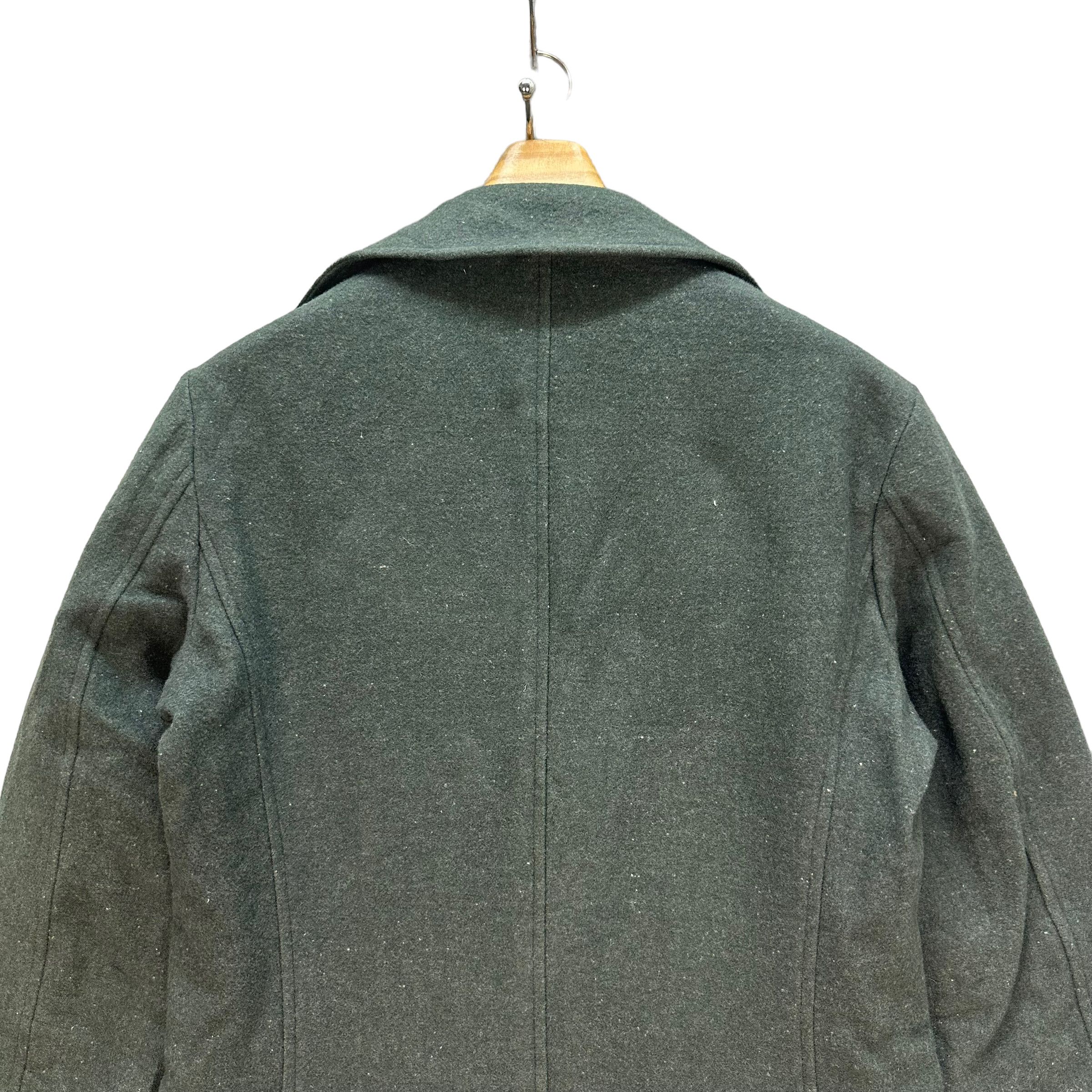 Katharine Hamnett London HAMNETT WOOL LONG COAT #7858-184 Size US M / EU 48-50 / 2 - 11 Thumbnail