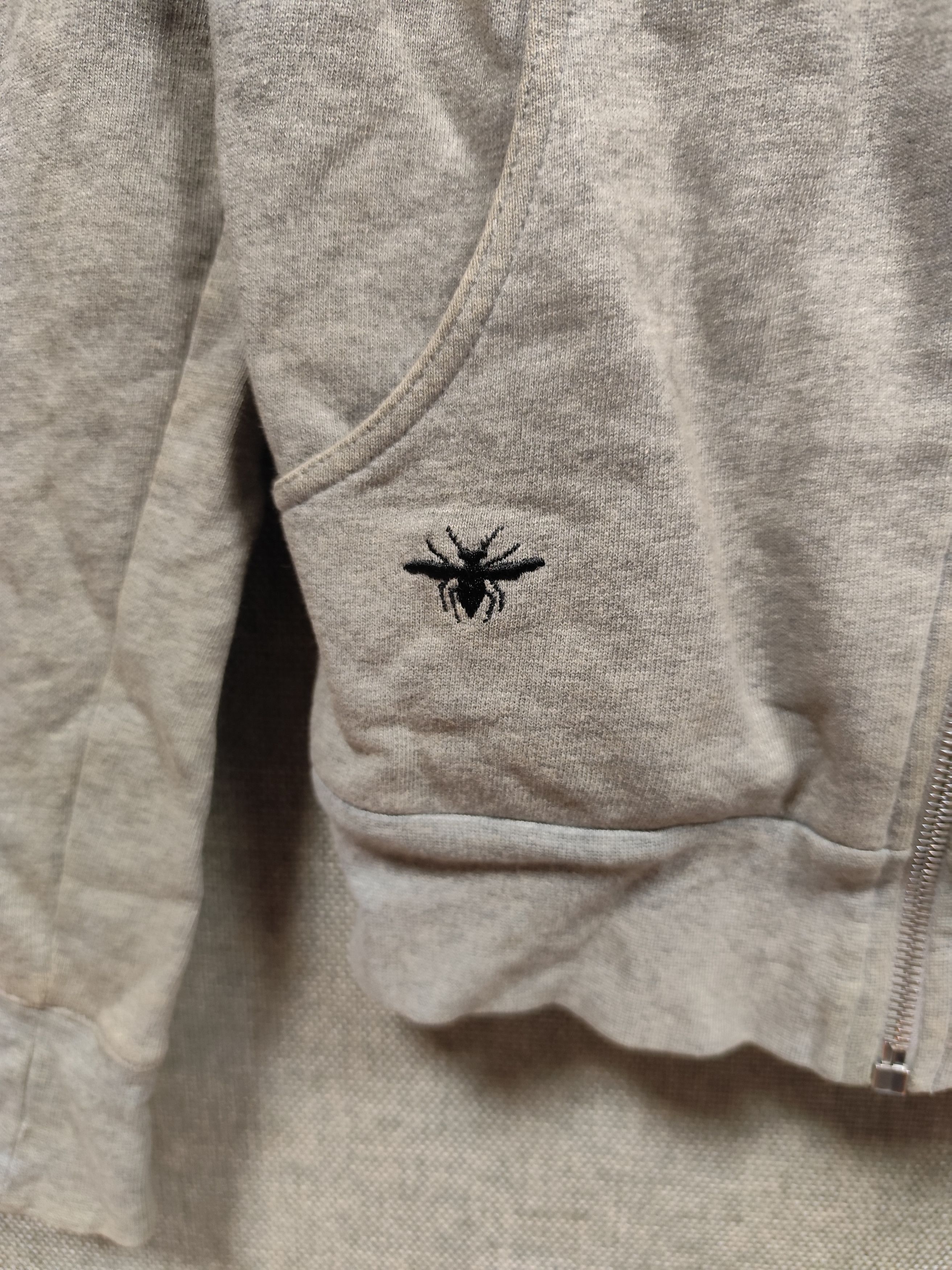 Dior × Hedi Slimane Dior fly logo zipper hoodie Size US XS / EU 42 / 0 - 3 Thumbnail