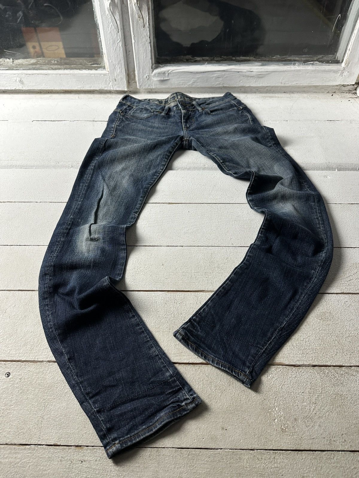 G-Star VNTG🚨G STAR RAW Jeans Washed Distressed Denim y2k Size 30" / US 8 / IT 44 - 1 Thumbnail