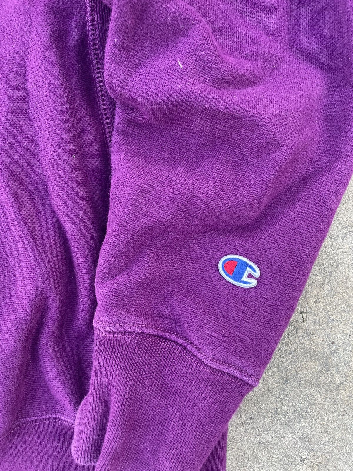 Champion Vintage Champion Reverse Wave Purple Early 90s - 2000s Size US XL / EU 56 / 4 - 4 Thumbnail