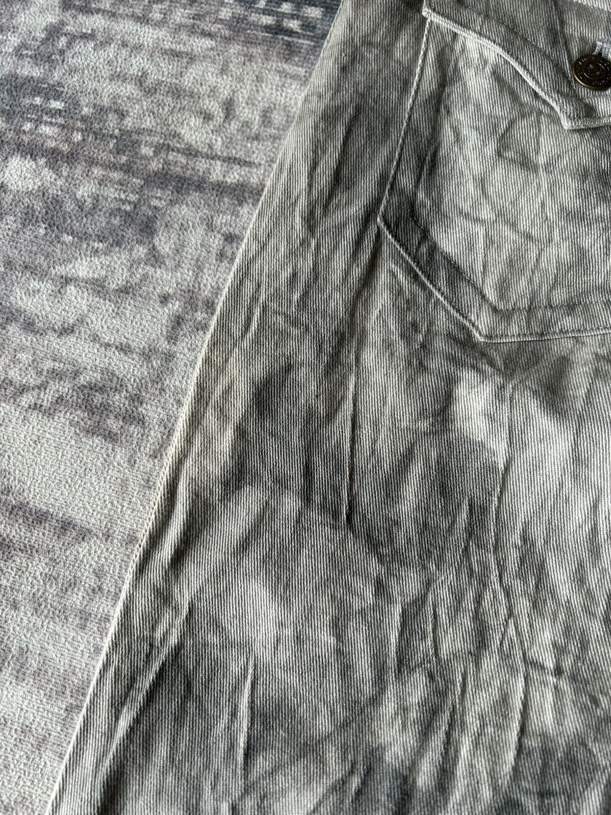 Tornado Mart Tornado Mart Punk Flared Wrinkled Pants Size US 30 / EU 46 - 13 Thumbnail