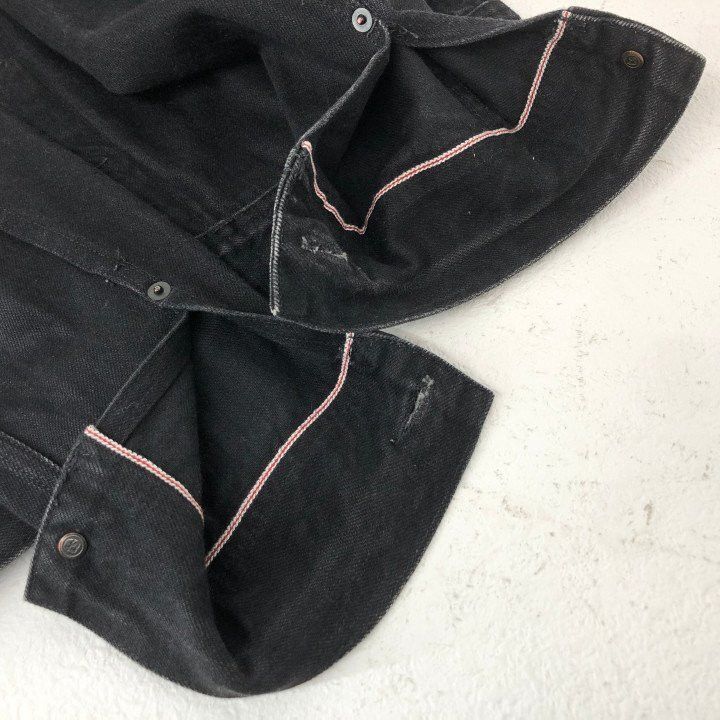 Taylor Stitch The Long Haul Black Denim Jacket Size US XS / EU 42 / 0 - 10 Thumbnail