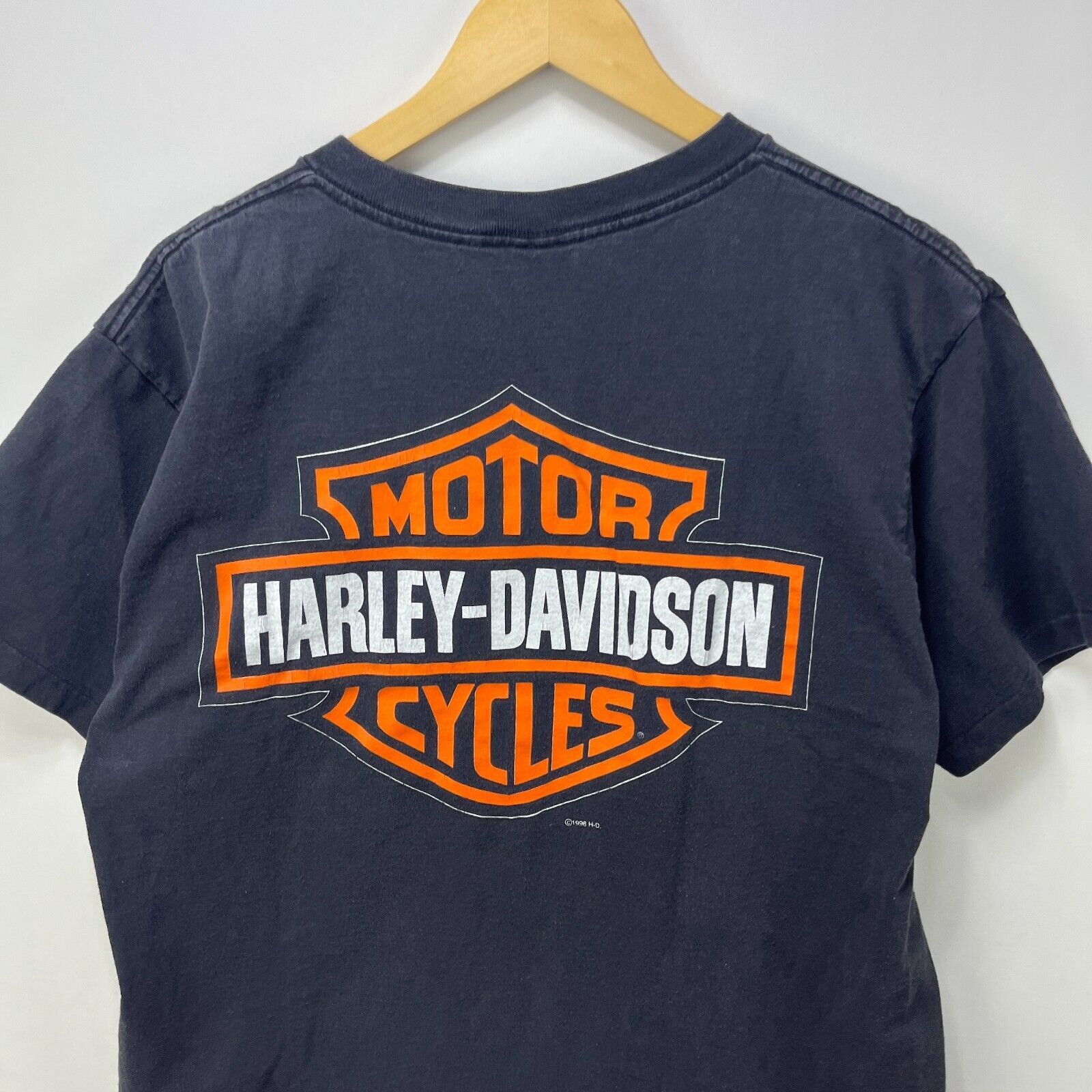 Vintage Vintage 90s Harley Davidson Eagle Single Stitch USA Large Size US L / EU 52-54 / 3 - 5 Thumbnail