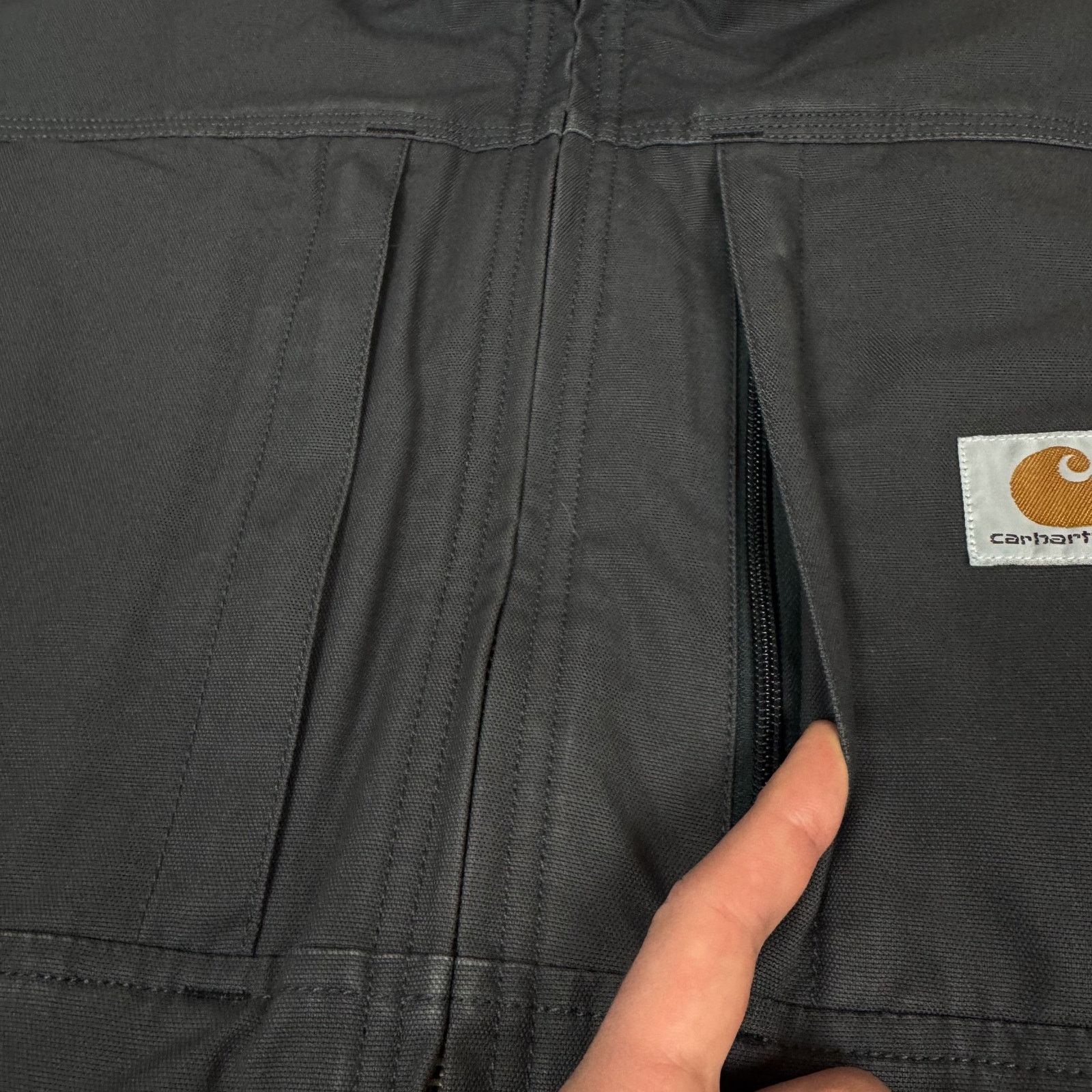 Carhartt Carhartt Mens Gray Loose Fit Quick Duck Insulated Jacket 2XL Size US XXL / EU 58 / 5 - 6 Thumbnail