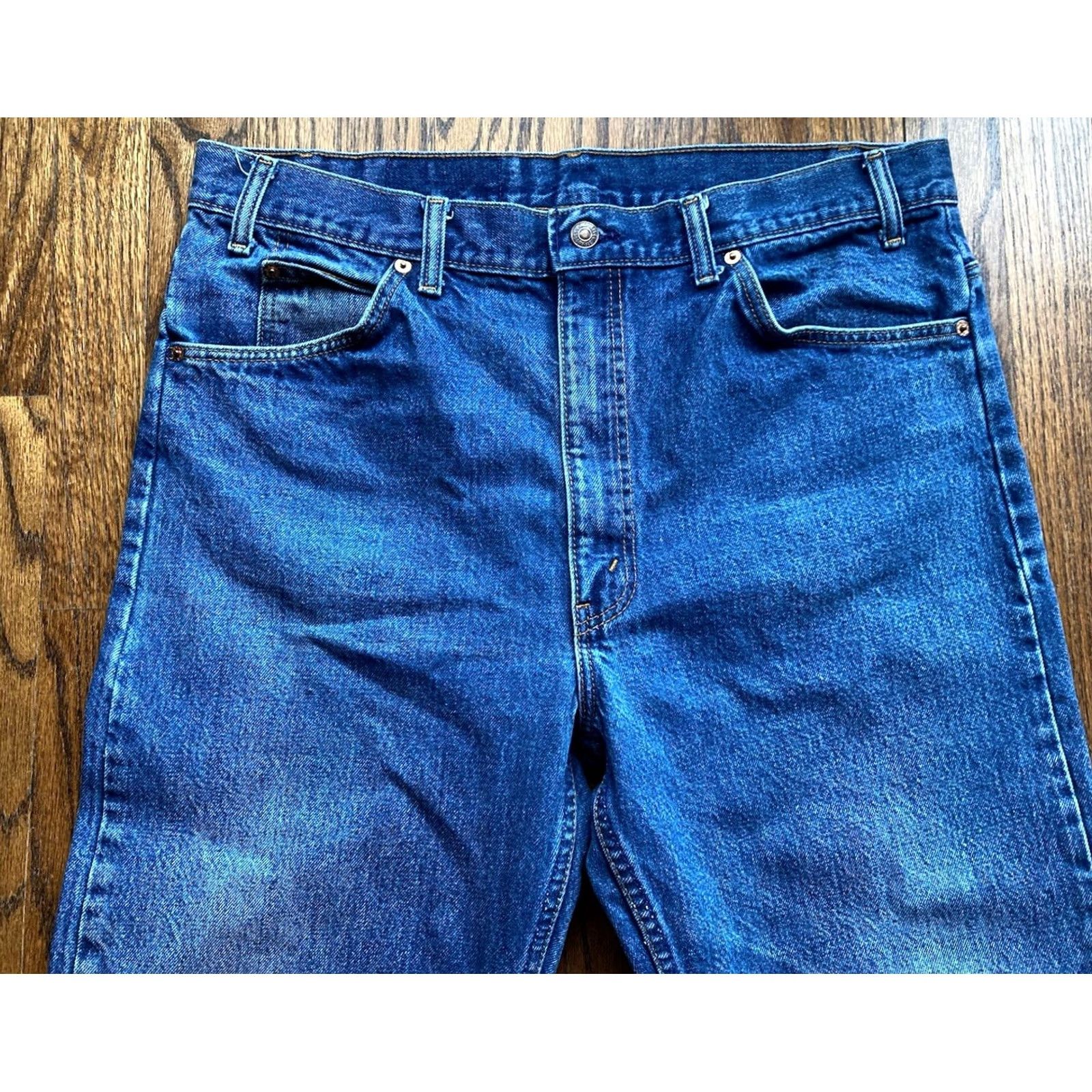 Levi's VINTAGE Levi's 90s 505 Jeans Mens Blue Denim Size 38x30 (fits 36x29) Orange Tab Size US 38 / EU 54 - 2 Thumbnail