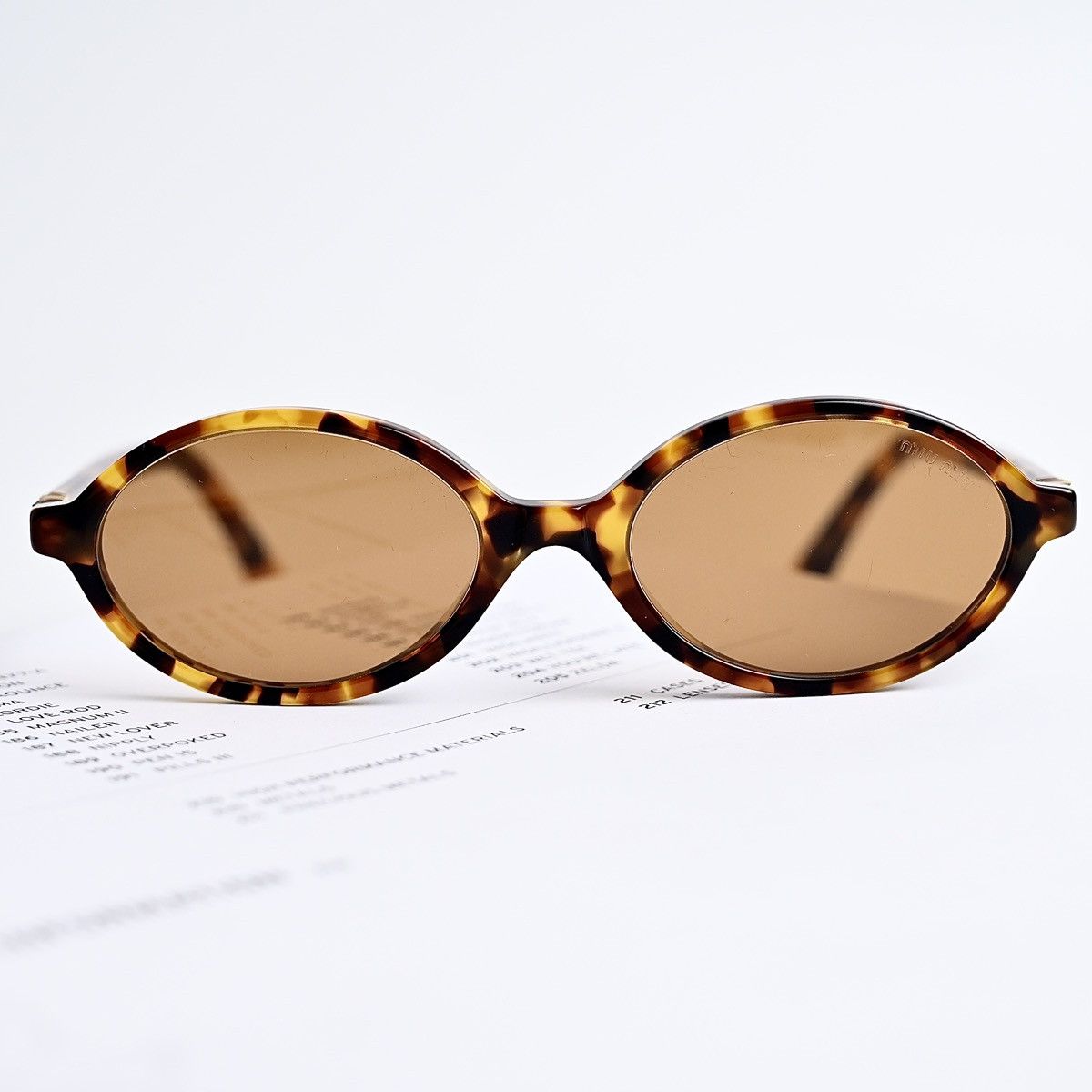 Miu Miu MIU MIU 0MU 04ZS SUNGLASSES Size ONE SIZE - 4 Thumbnail