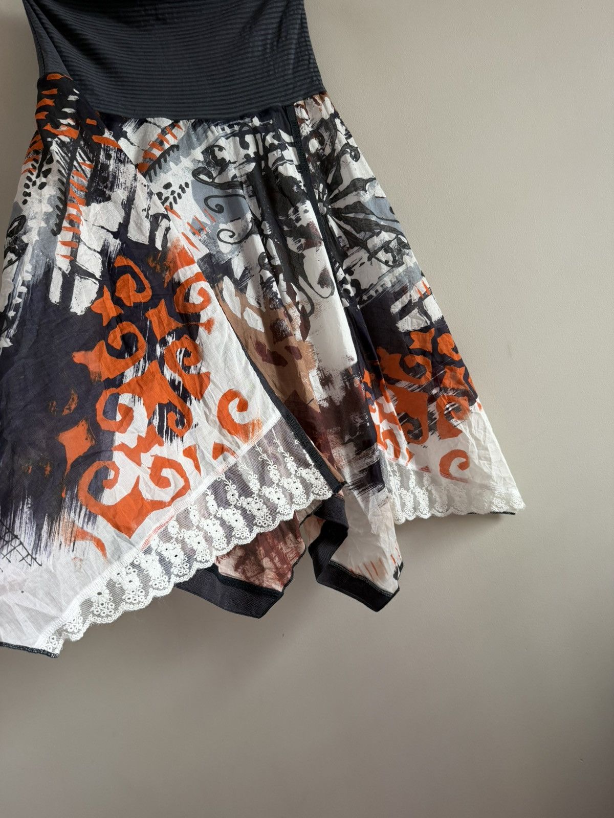 Other Beate Heymann Asymmetric Printed Skirt Size 34" / US 12 / IT 48 - 4 Thumbnail
