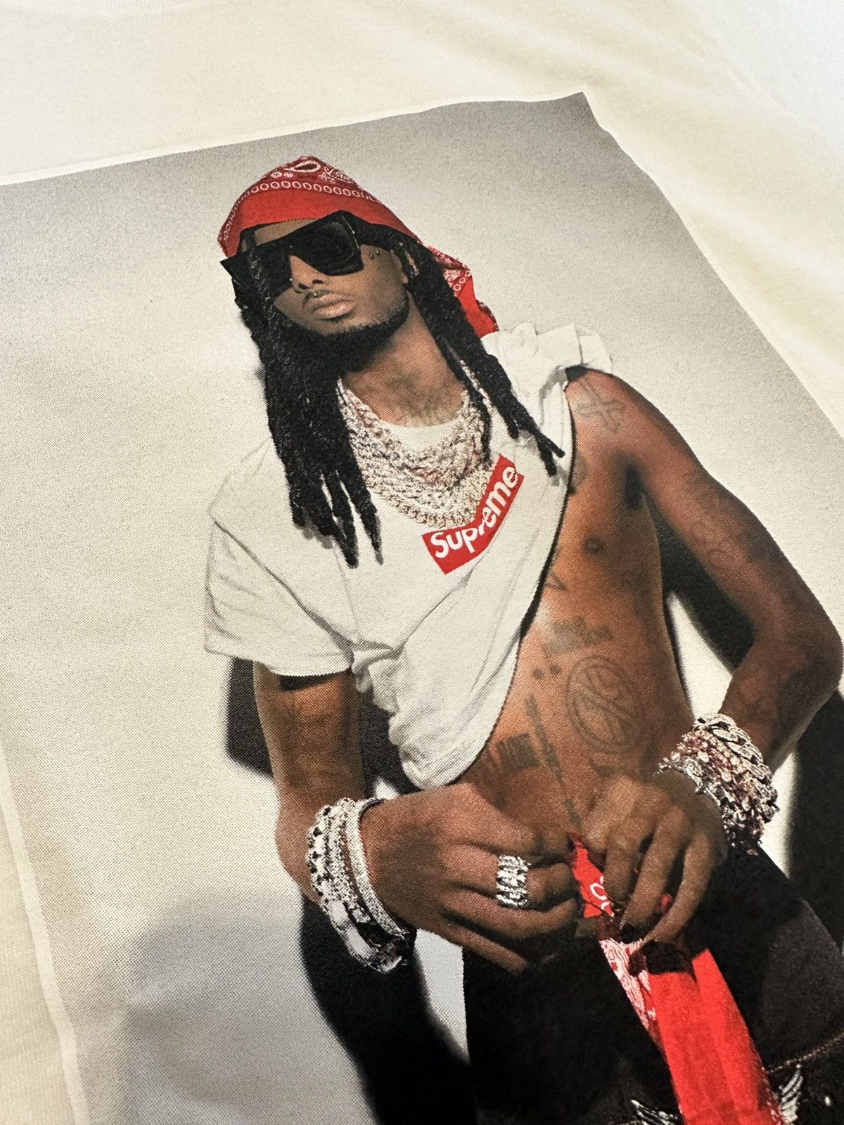 Supreme Playboi Carti Supreme Tee Size US S / EU 44-46 / 1 - 4 Thumbnail