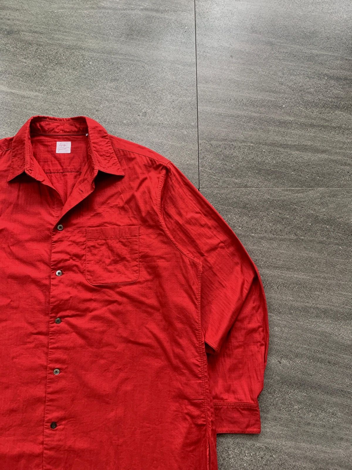 Yohji Yamamoto FREE TAX! Costume d’Homme Oversized Shirt Size US XL / EU 56 / 4 - 3 Thumbnail