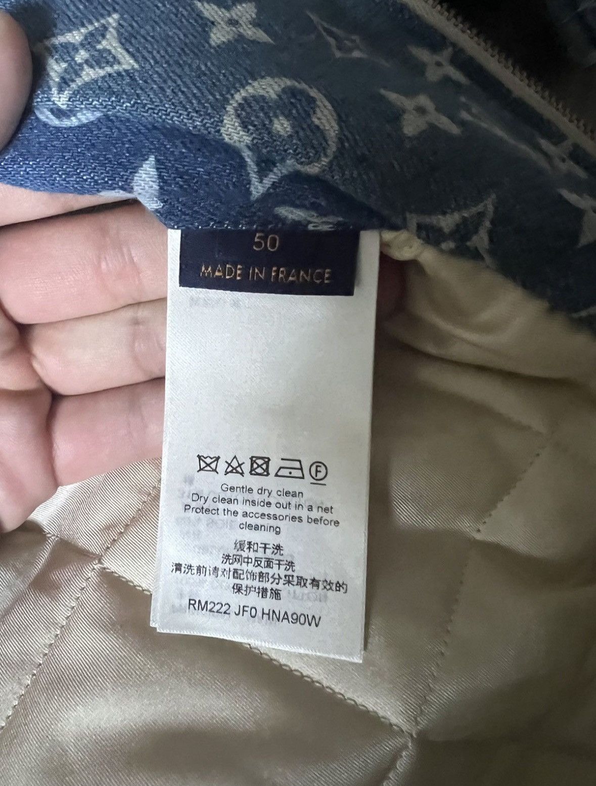 Louis Vuitton DS Louis Vuitton Destroyed Workwear Denim Jacket Size US M / EU 48-50 / 2 - 15 Thumbnail