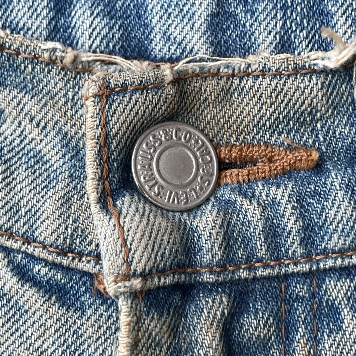 Levi's Thrashed Levi's 543 Reworked Anime Pop-Art Boro Sashiko Size US 30 / EU 46 - 8 Thumbnail