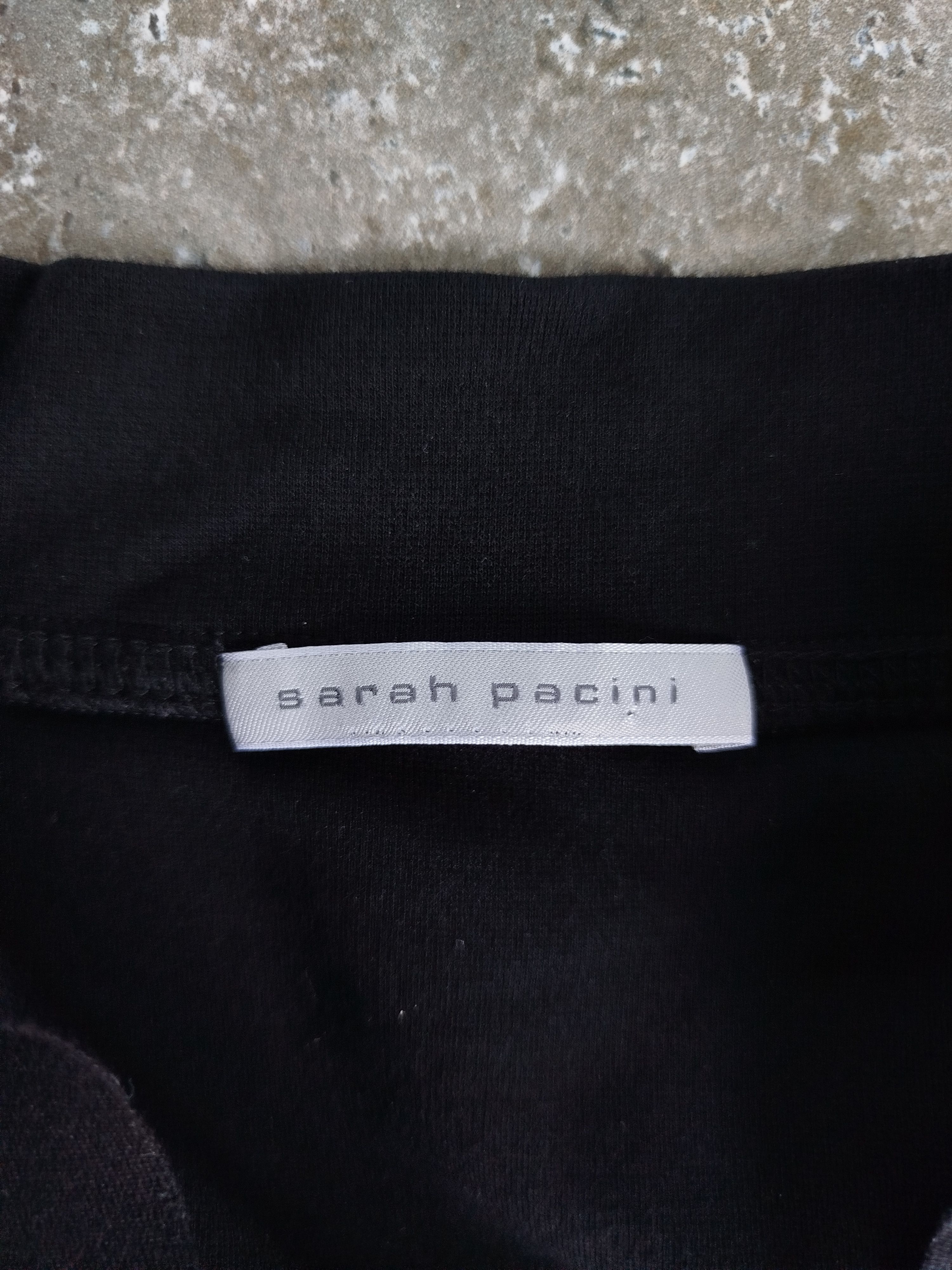 Sarah Pacini Pencil Dress Midi Sleeveless Jersey Bodycon High Neck Size S Size S / US 4 / IT 40 - 17 Thumbnail