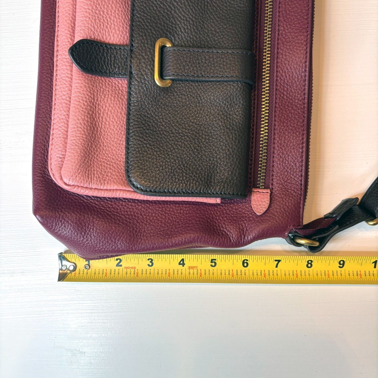 J.W. Hulme Co. J.W. Hulme Crossbody Shoulder Brown Colorblock Size ONE SIZE - 13 Thumbnail