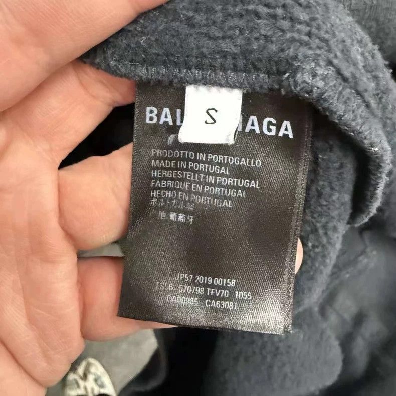 Balenciaga Balenciaga Back logo hoodie Size US S / EU 44-46 / 1 - 5 Thumbnail