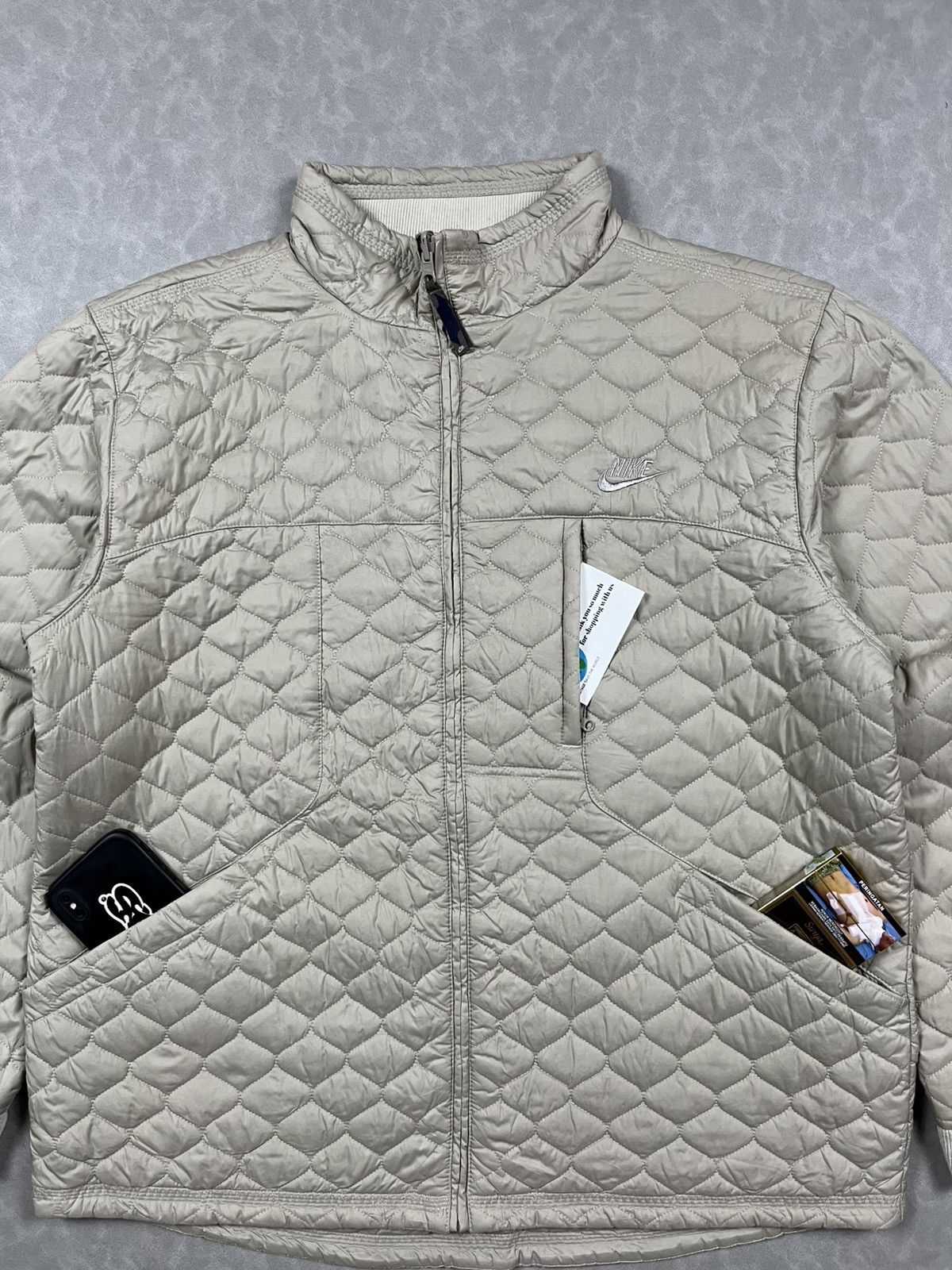 Nike 2000s Nike padded jacket Size US L / EU 52-54 / 3 - 2 Thumbnail