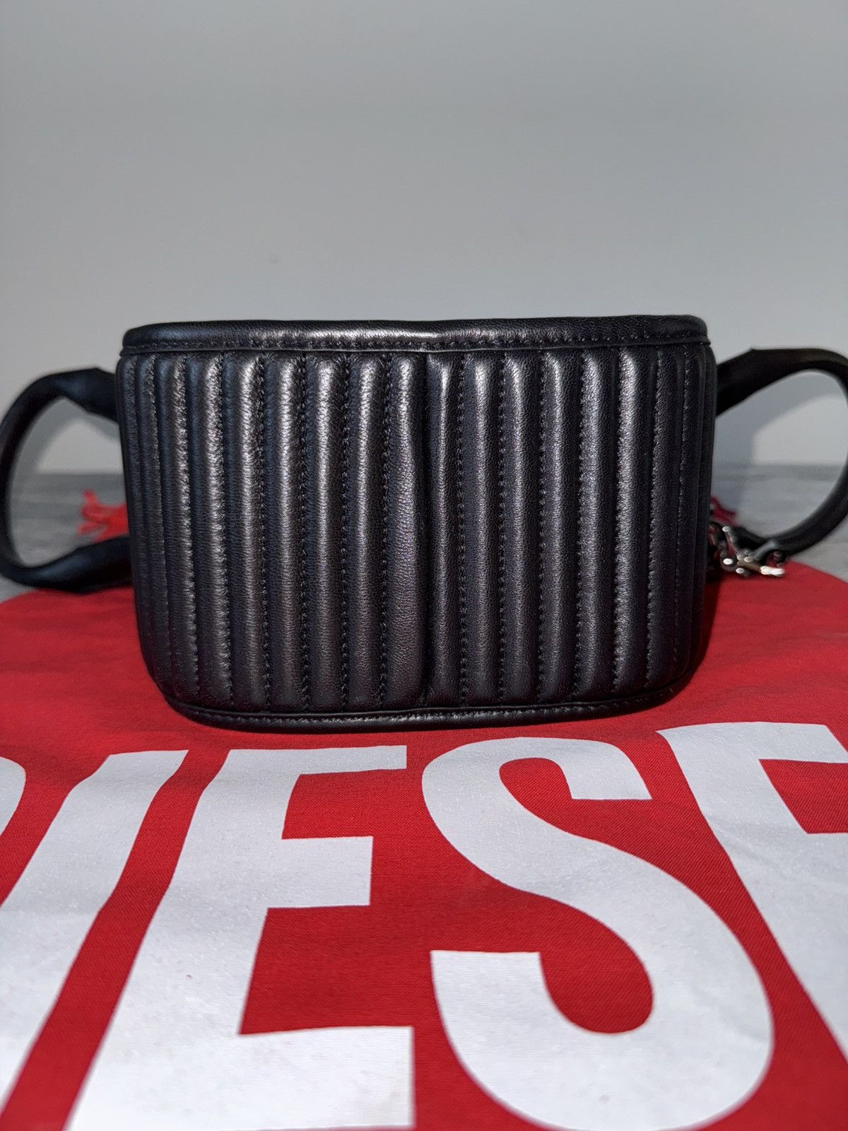 Diesel Diesel logo-charm D-Vina-RR S - Slouchy Leather Tote Bag Size ONE SIZE - 13 Thumbnail