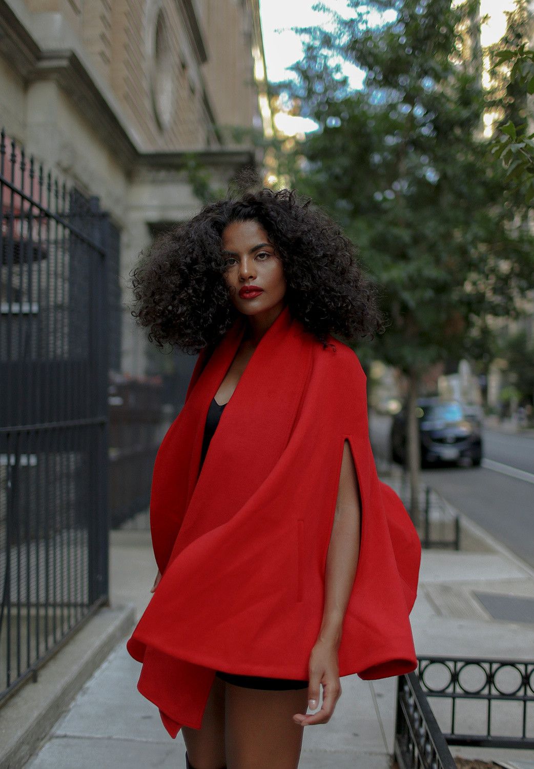 Other RED CAPE COAT Size S / US 4 / IT 40 - 2 Thumbnail