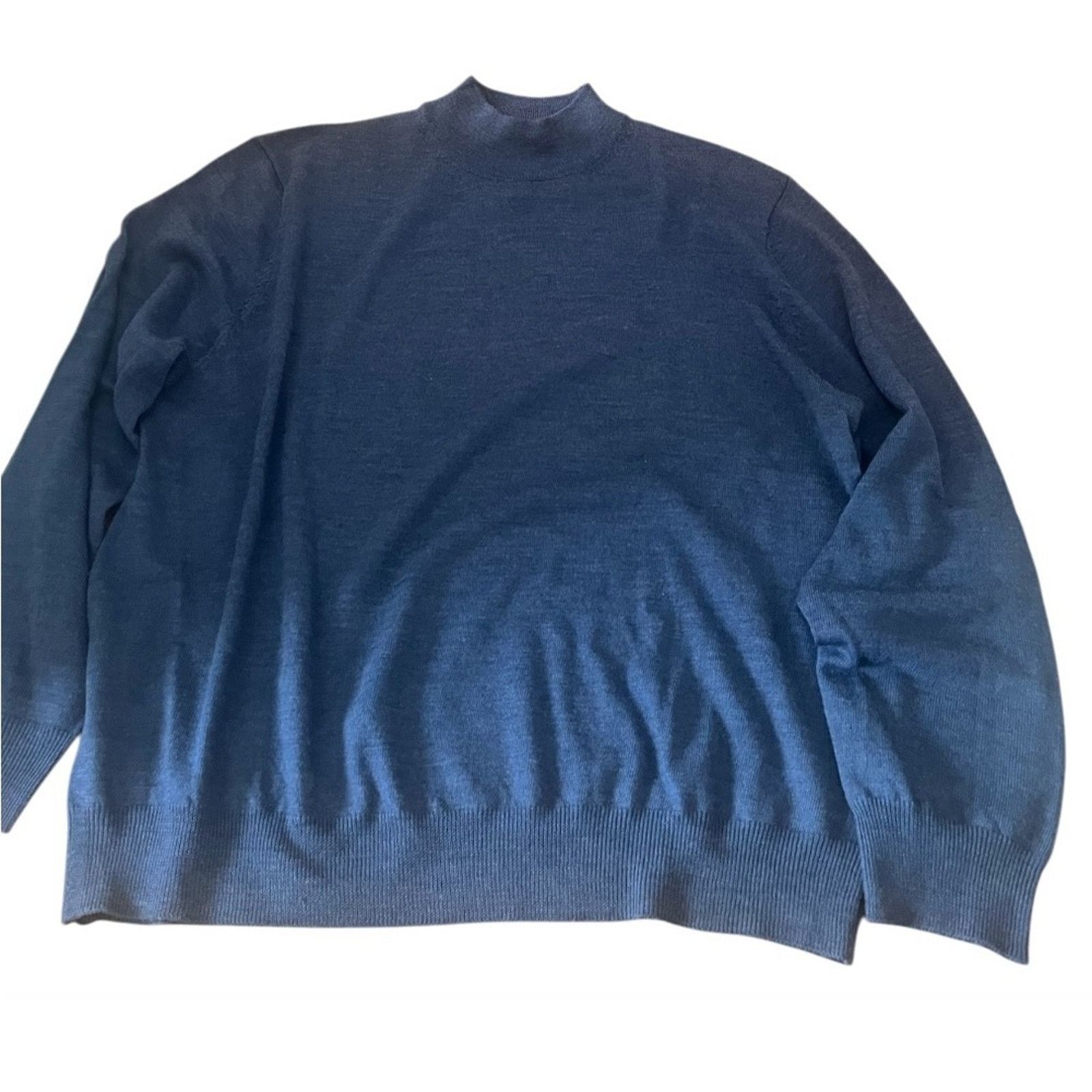 Club Room Club Room 100% Merino wool mock neck long sleeve sweater, XL Size US XL / EU 56 / 4 - 1 Thumbnail