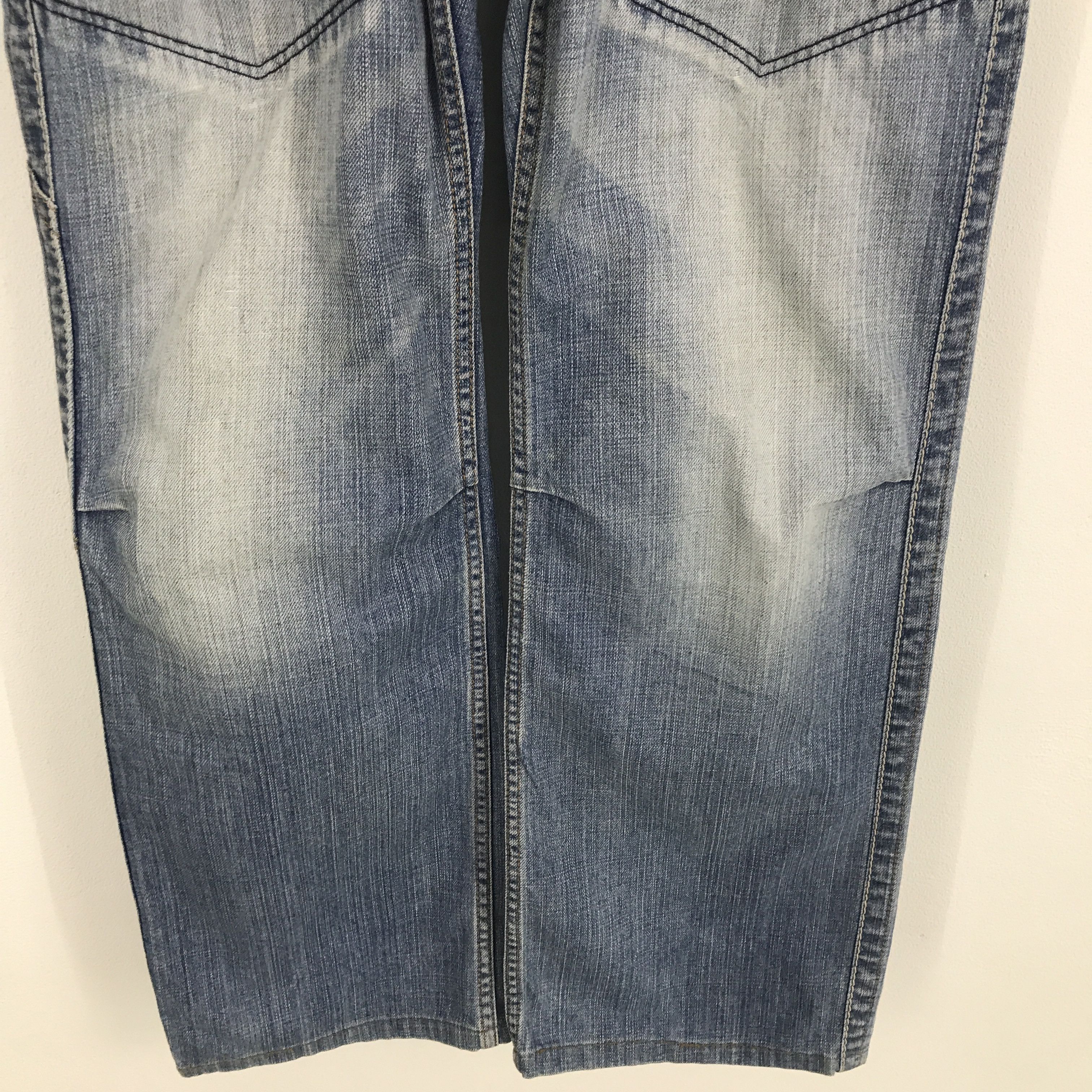 Japanese Brand Rare Flare Blue Way union made Japan denim jeans pants Size US 32 / EU 48 - 3 Thumbnail