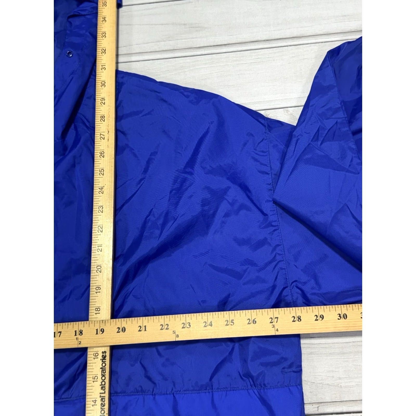 J.Crew J. Crew Oarsman Jacket Mens XL Blue Pullover Windbreaker Hooded Zip Pocket All Seasons Softshell Size US XL / EU 56 / 4 - 5 Thumbnail