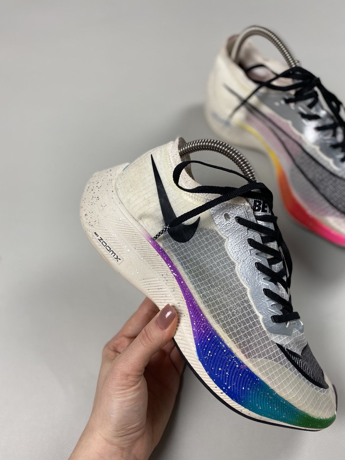 Nike Nike Zoom X Vaporfly Next ‘Be True’ Pride Marathon Sneakers Size US 7 / EU 40 - 4 Thumbnail