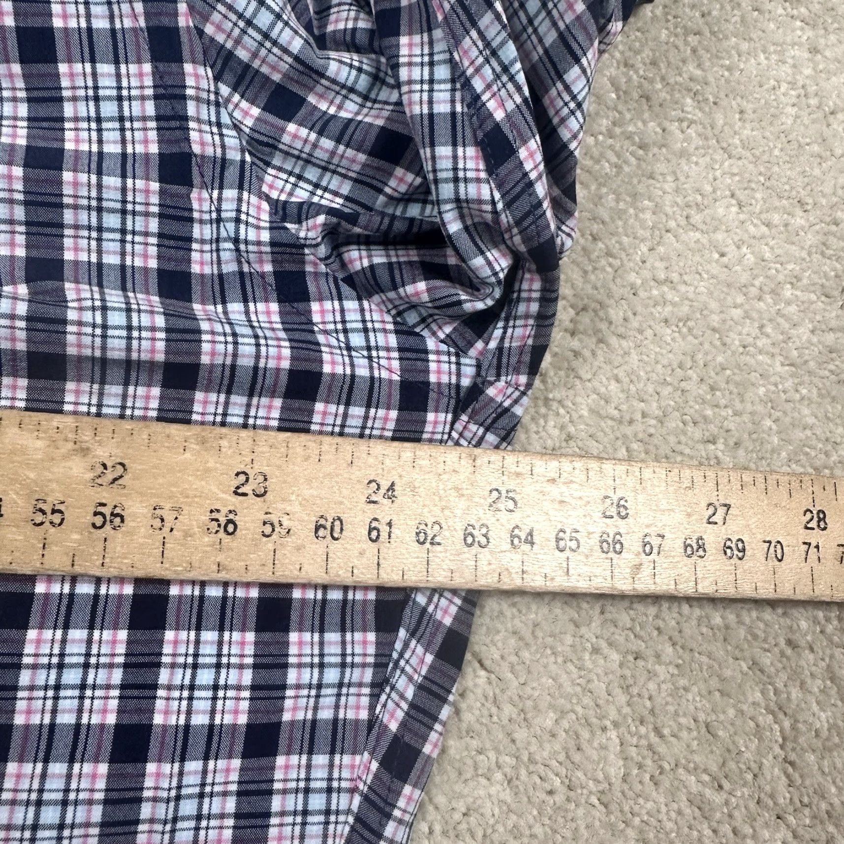 Peter Millar Peter Millar Shirt Mens Large Pink Plaid Multicolor Stretch Button Up Classic Colorful Preppy Size US L / EU 52-54 / 3 - 5 Thumbnail