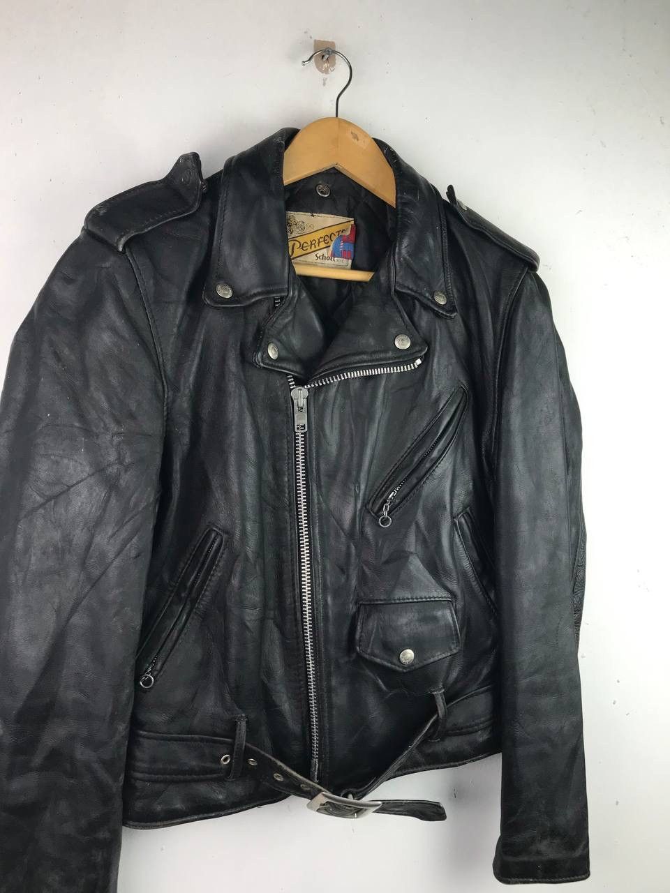 Schott Vintage Perfecto Schott Leather jacket Size US S / EU 44-46 / 1 - 6 Thumbnail