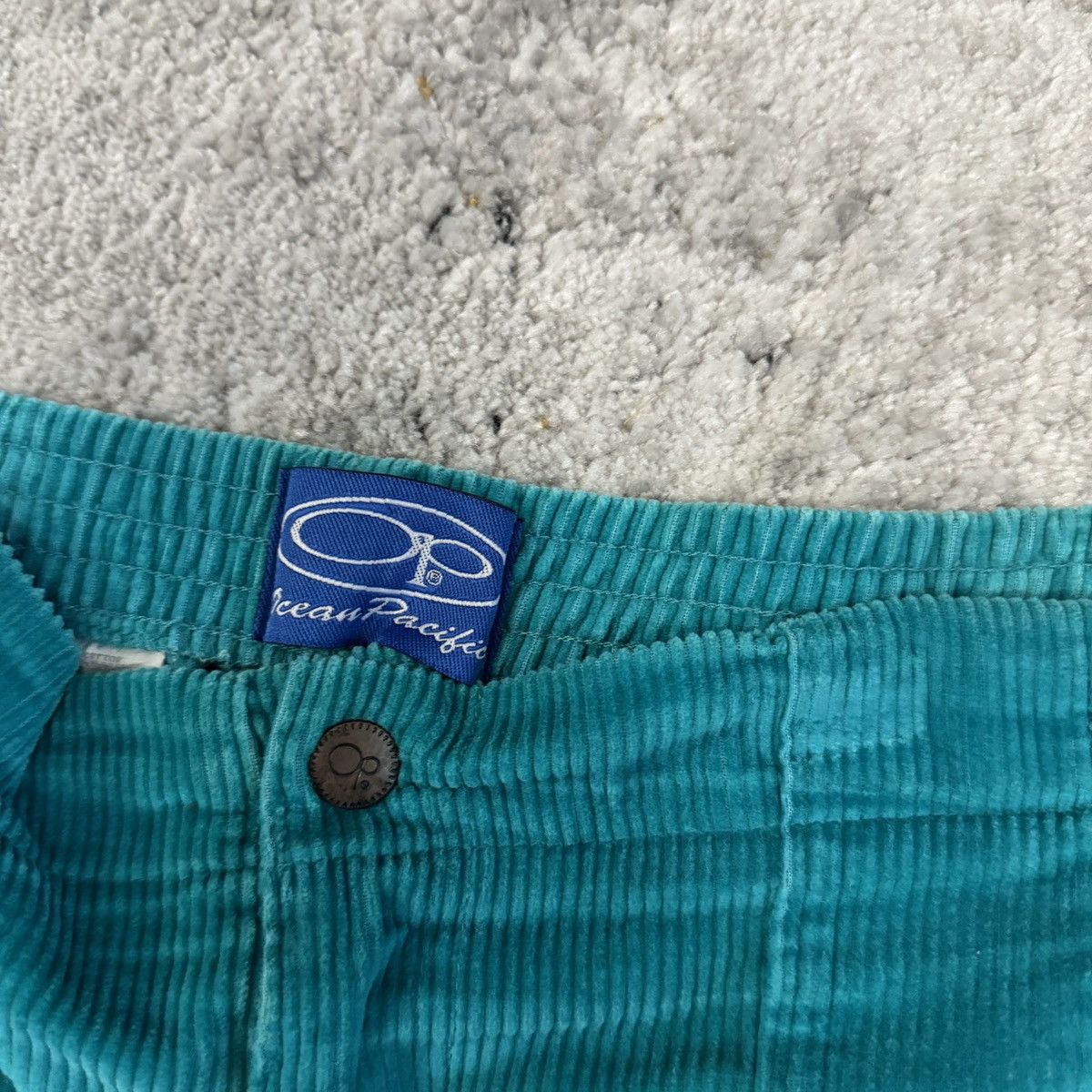 JNCO × Ocean Pacific × Vintage Crazy Vintage 80s Ocean pacific surfwear wide leg corduroy Size US 38 / EU 54 - 3 Thumbnail