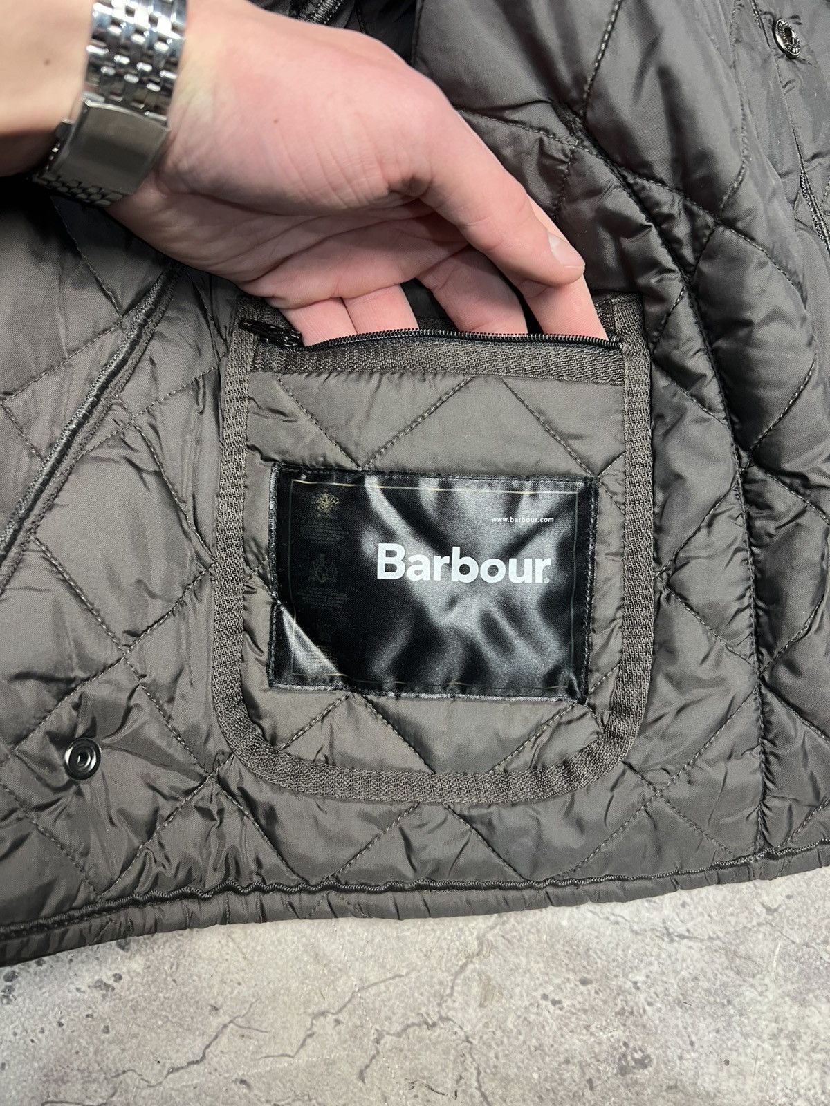 Barbour Men's Heritage Liddesdale Quilted Jacket Barbour Size L Size US L / EU 52-54 / 3 - 7 Thumbnail