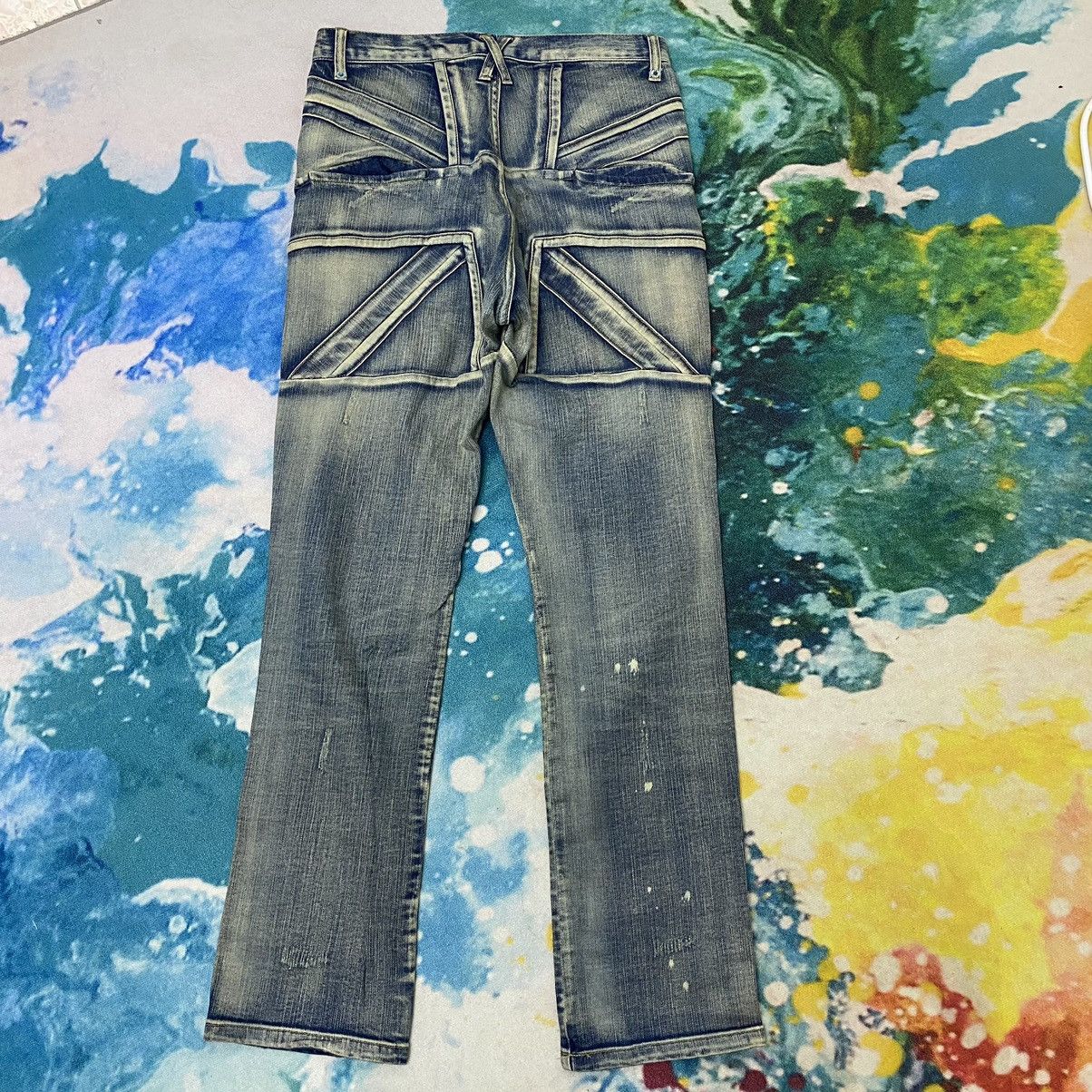 image of Distressed Denim x Ppfm Jeans Denim Design in Blue, Men's (Size 31)