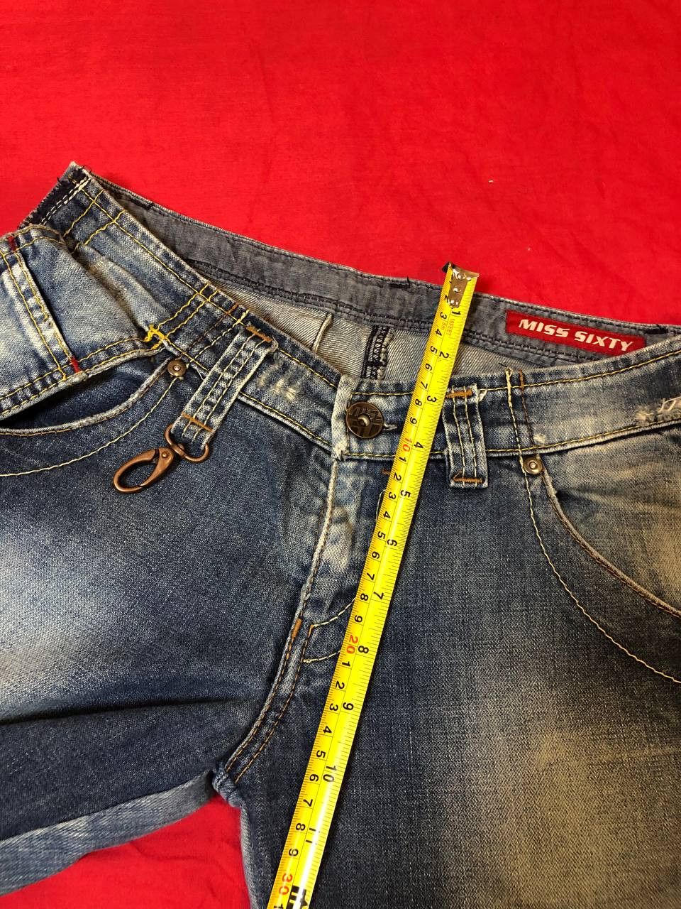 Miss Sixty Vintage Y2K Miss Sixty Low Rise Jeans streetwear Size 28" / US 6 / IT 42 - 8 Thumbnail