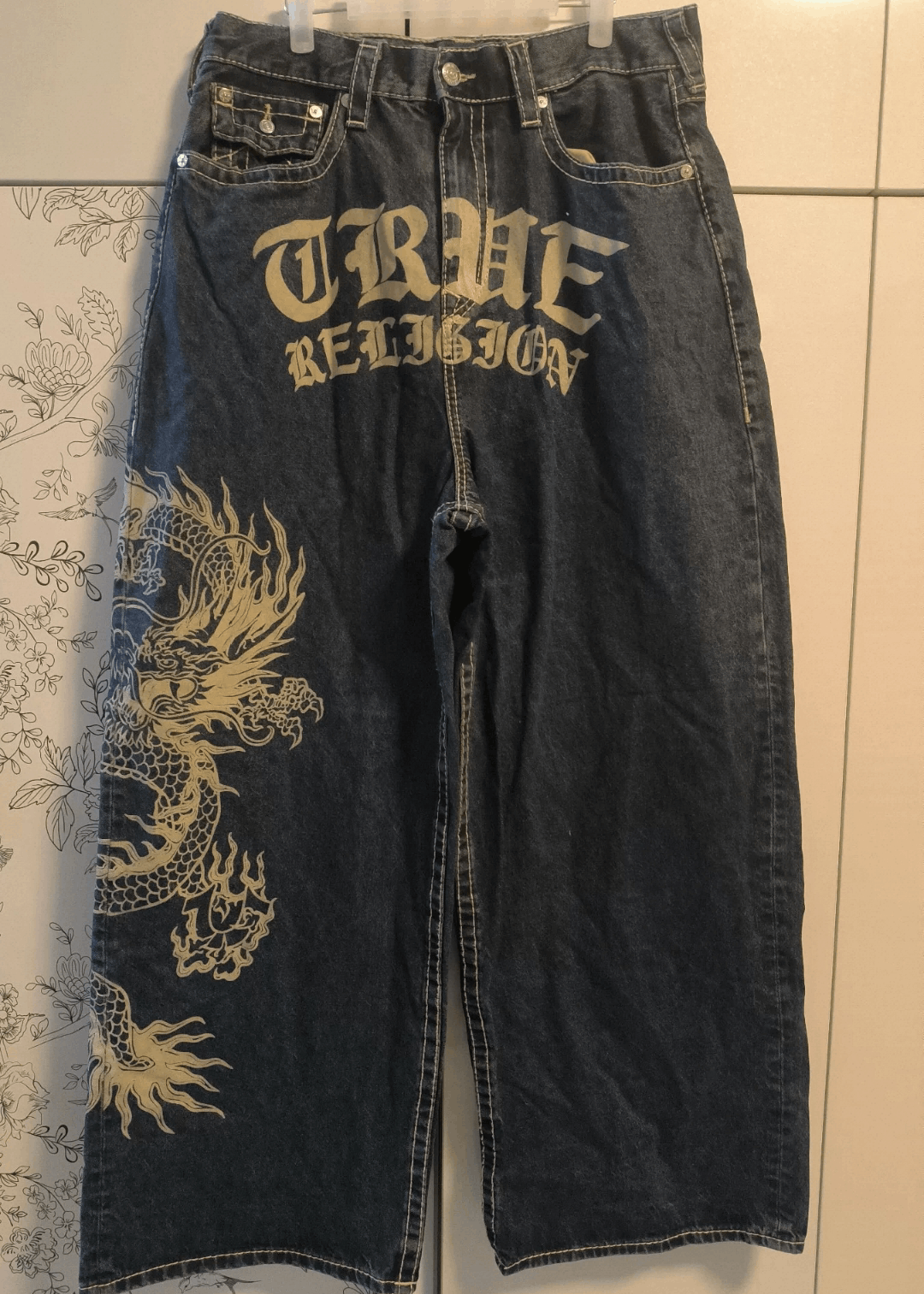 True Religion true religion sample defective unfinished jeans Size US 34 / EU 50 - 1 Thumbnail