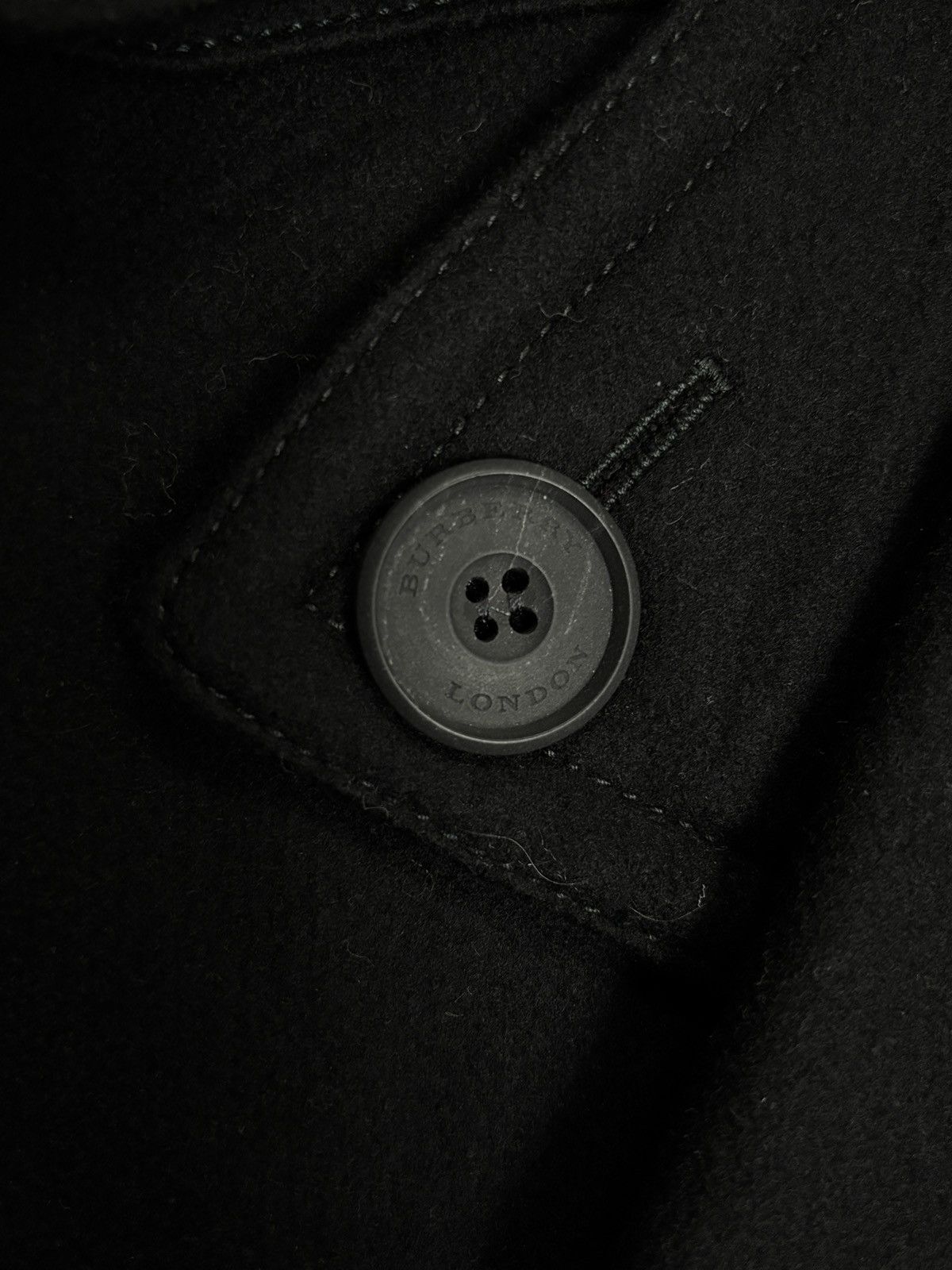 Burberry Burberry Double Breasted Wool Cashmere Short Coat Jacket Size US M / EU 48-50 / 2 - 7 Thumbnail