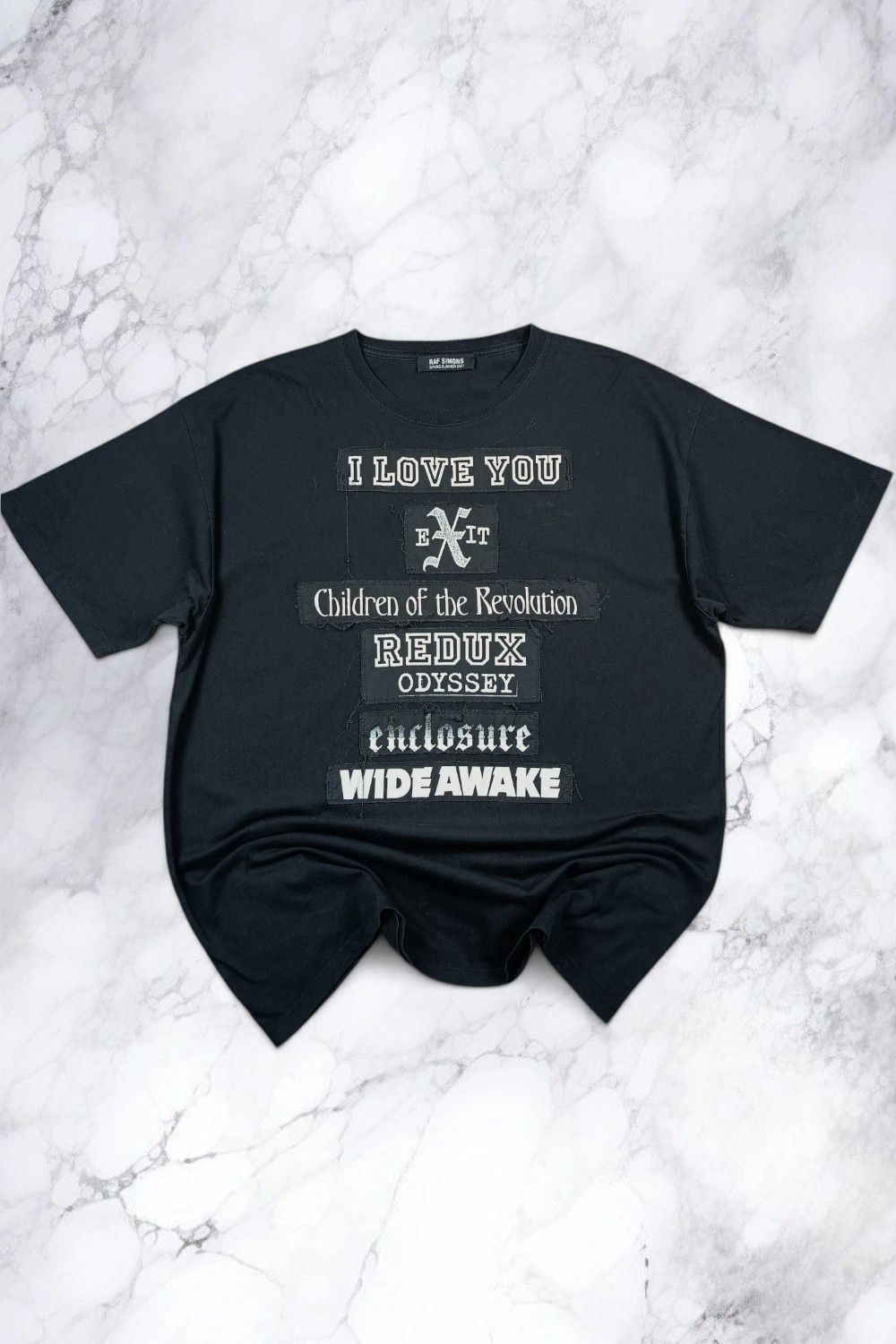 Raf Simons Raf Simons Archive T-Shirt SS21 Teenage Dreams Patch L over Size US L / EU 52-54 / 3 - 3 Thumbnail