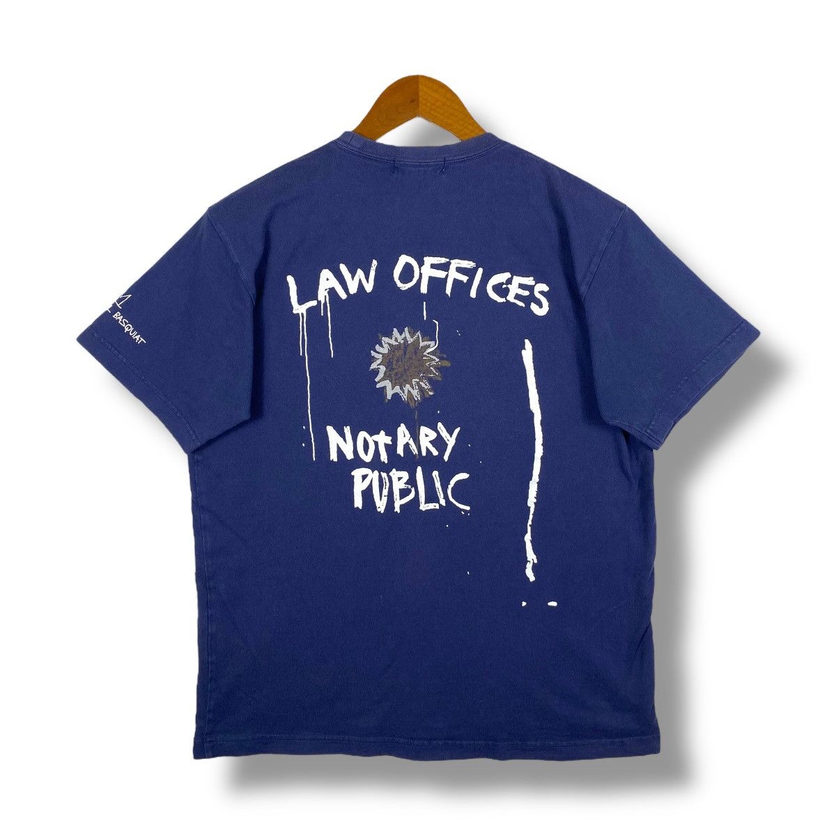 Jean-Michel Basquiat × Vintage Vintage 00's Jean-Michel Basquiat Law Offices Notary Public Size US L / EU 52-54 / 3 - 1 Thumbnail