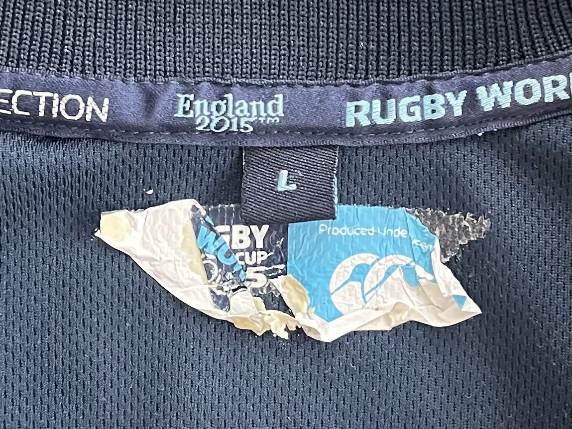Canterbury of New Zealand World Cup 2015 England Rugby Team Canterbury Shirt Size L Size US L / EU 52-54 / 3 - 4 Thumbnail