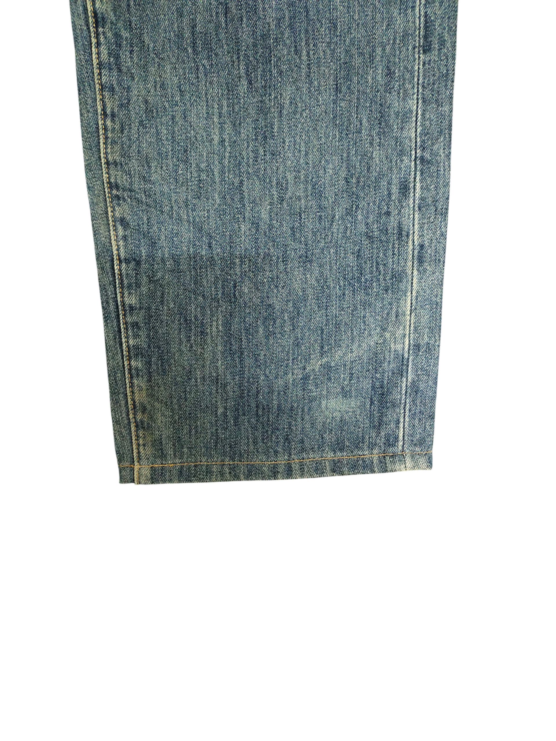 Levi's Levis 505 Clawmark Distress Faded Denim Jeans Grunge Size US 36 / EU 52 - 5 Thumbnail