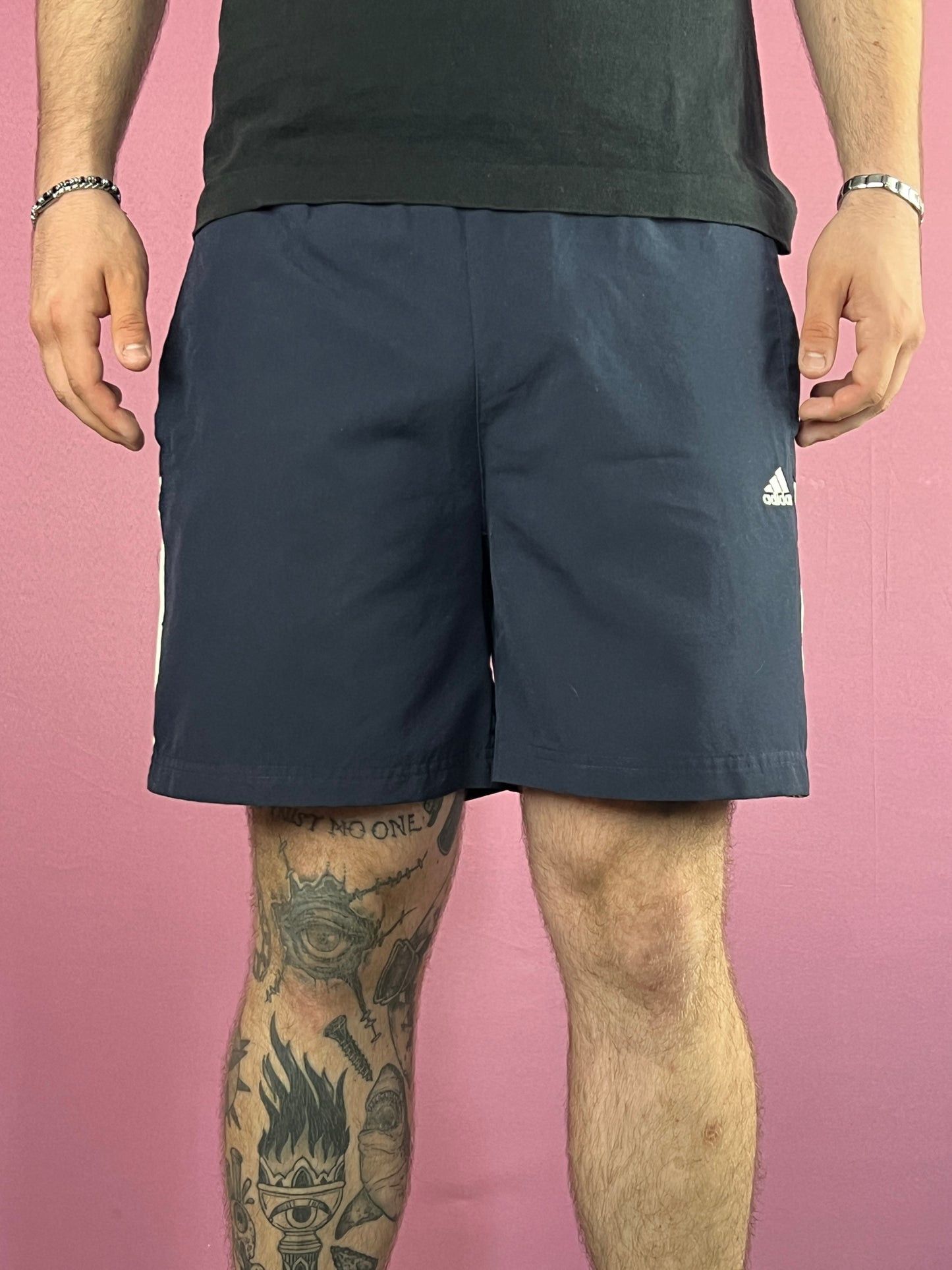 Adidas × Vintage Adidas Vintage Men's Sport Shorts - M Size US 32 / EU 48 - 2 Thumbnail
