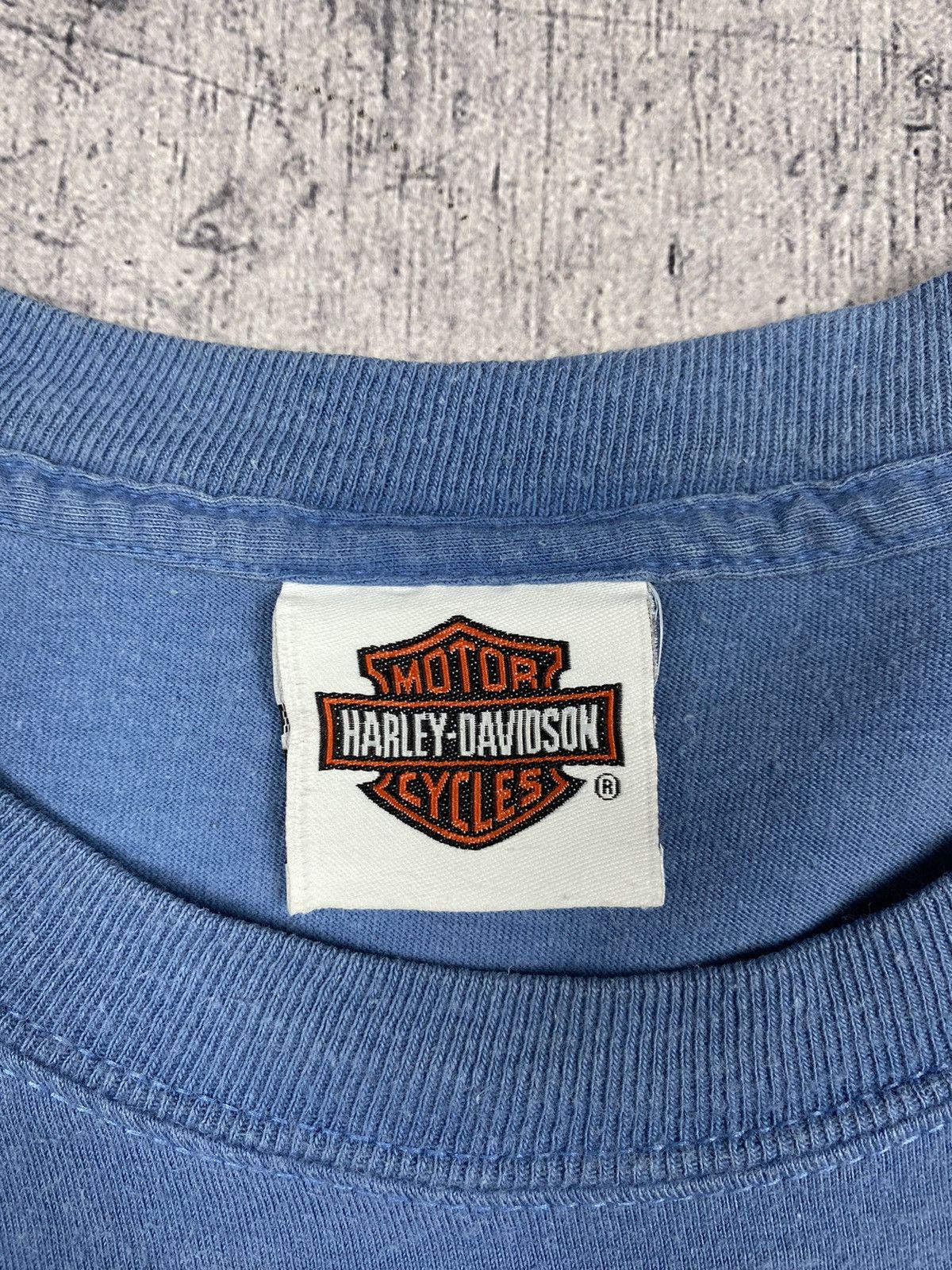 Harley Davidson × Vintage Vintage Harley Davidson 2005 Biker Tee T Shirt Size US XXL / EU 58 / 5 - 19 Thumbnail